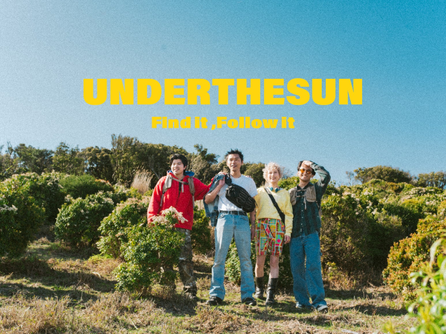 音楽フェスをキーワードに躍進を続けるバッグブランド『UNDERTHESUN』新ビジュアル公開&4/24先行予約開始