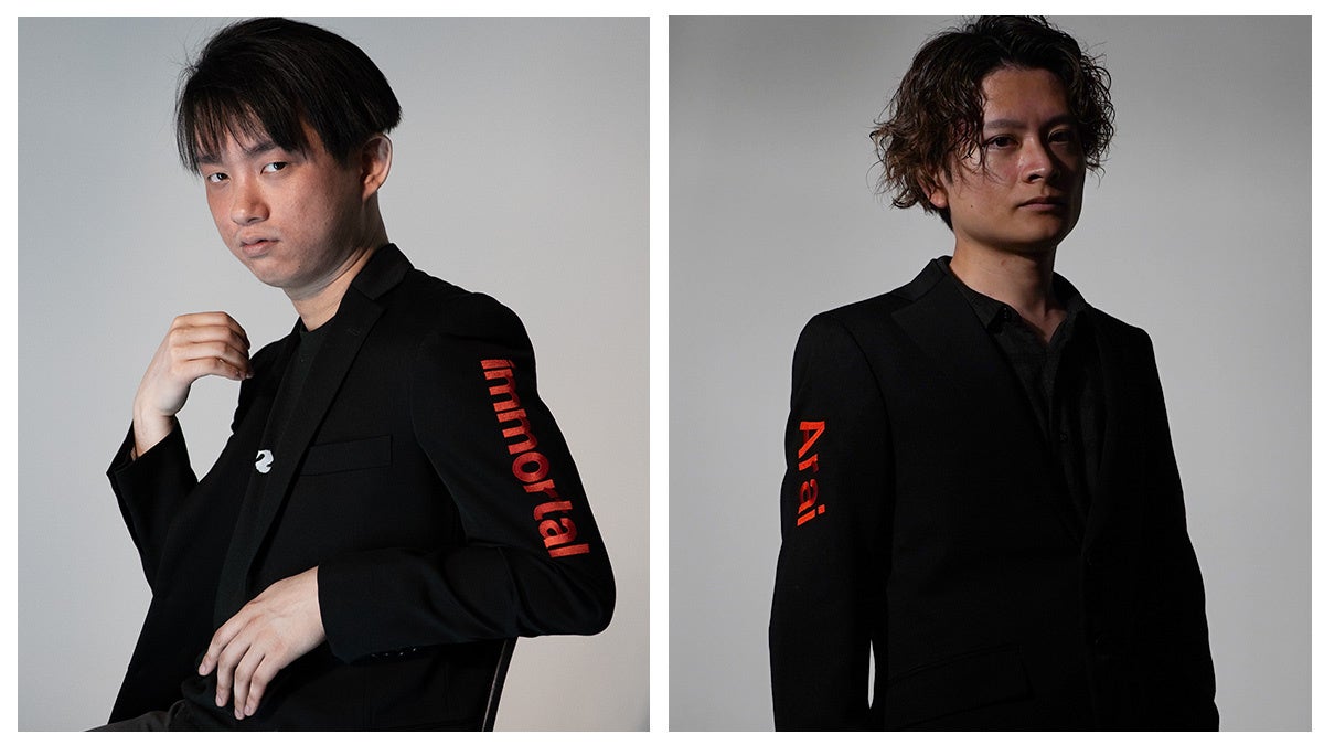 immortal 格闘ゲーム部門、選手専用フルオーダージャケットを発表 ― “戦闘服”のその先へ