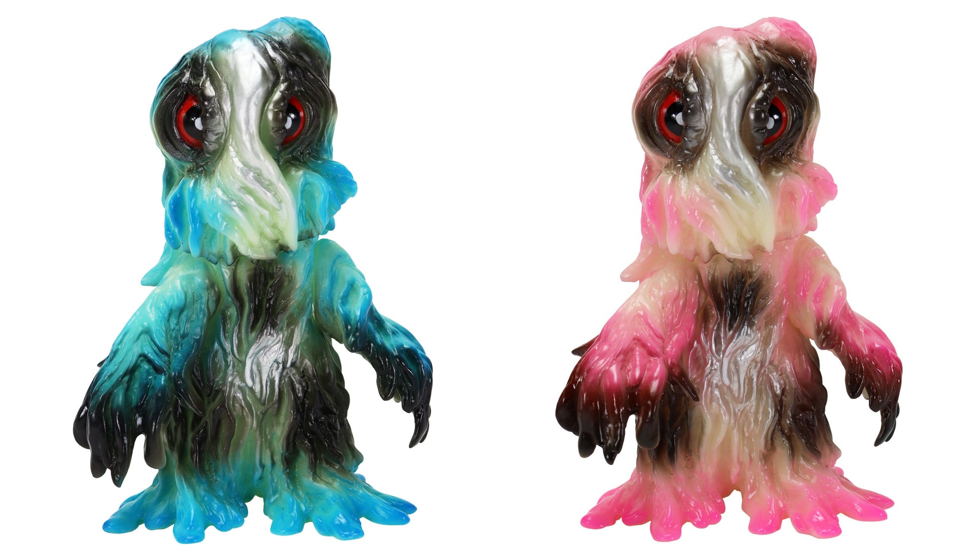 キャラクタートイ専門店「宇宙船」にて、人気のCCP ミドルサイズシリーズ「ヘドラ」の限定カラーレトロソフビフィギュアが発売中！