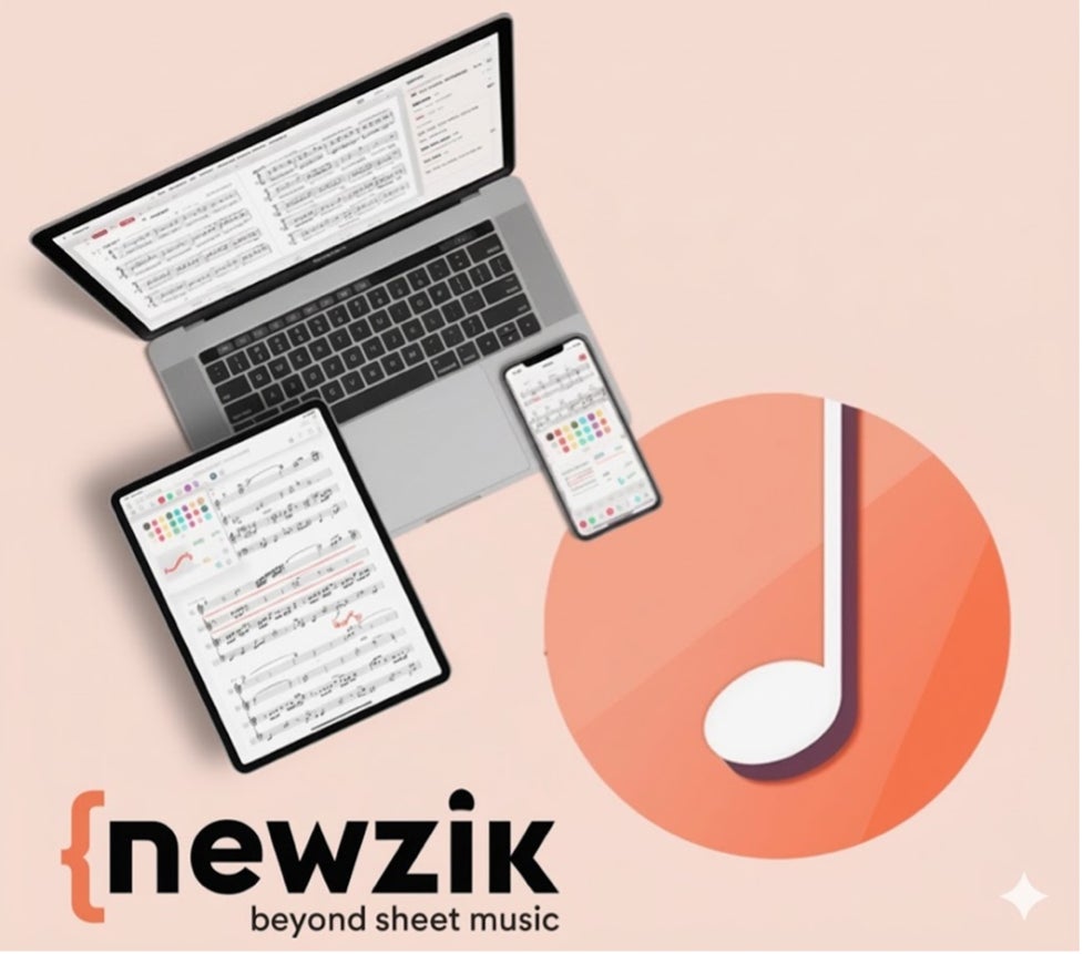 フランス発AI楽譜リーダーアプリNewzik（ニュージック）、 　　　　楽譜作成ソフトDorico(ドリコ)と連携～ラ・フォル・ジュルネTOKYO2026 ヤマハミュージックジャパンと２年連続出展決定