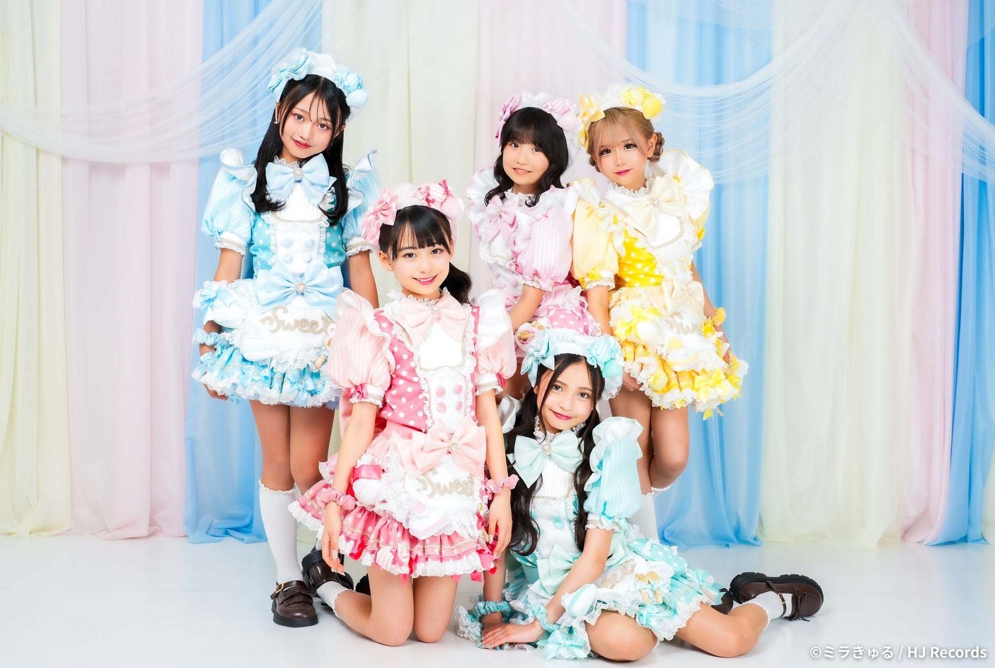 「ひめらぶ追加メンバーオーディション」から新たに小学生パティシエールアイドル「ミラきゅる」結成！