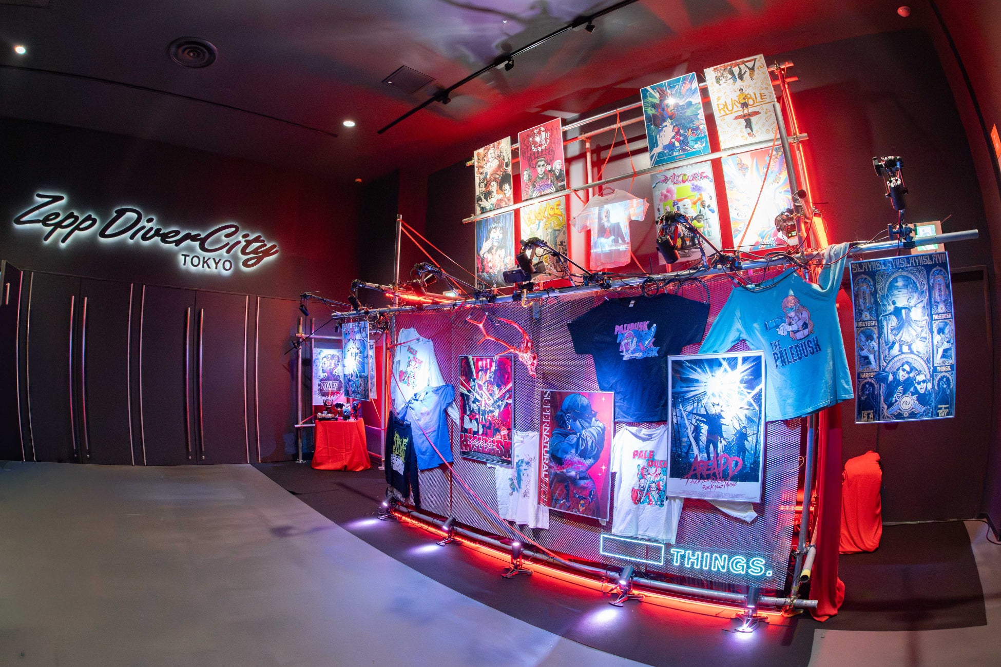 What is Paledusk?? TOUR 2026 FINAL SERIES Zeep DiverCity 公演にてApple Vision Pro体験を含むブース展示を実施。
