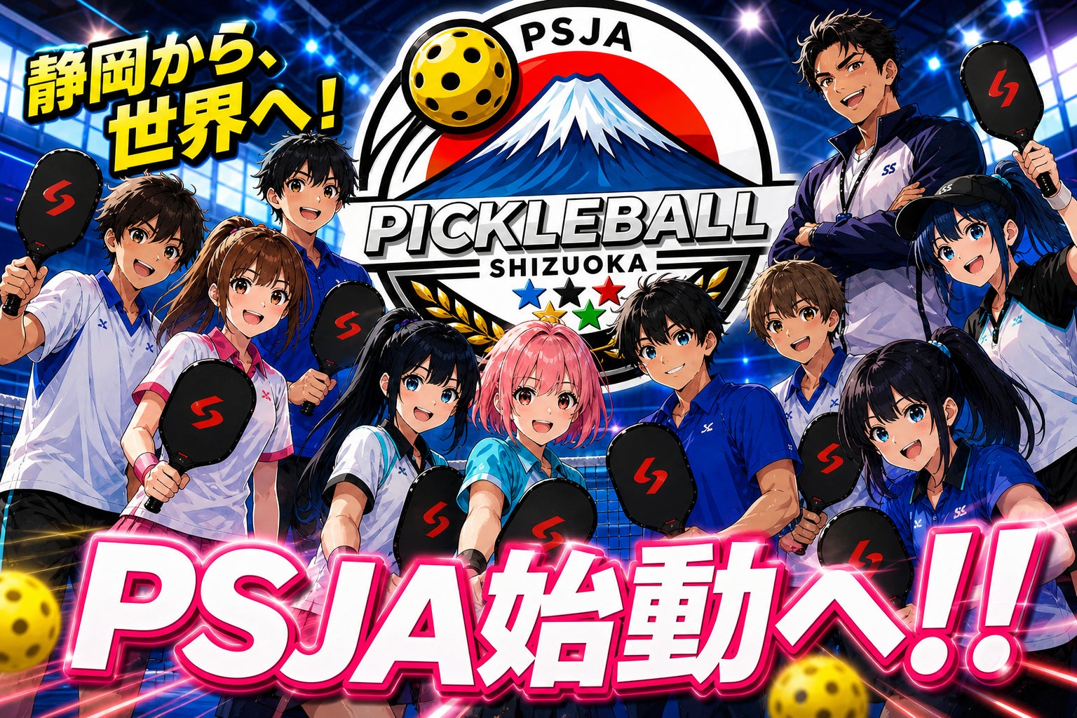 日本初（※当社調べ）　練習だけでは、子どもは輝けない。YouTube登録者約13万人4ssyが仕掛ける「競技力×発信力」のジュニア育成プロジェクト　〜ピックルボール・ジュニアが“スターになる”時代へ〜