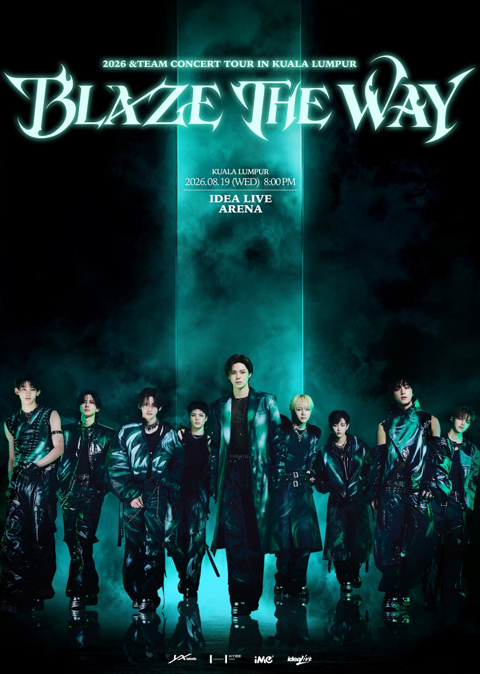 &TEAM、アジアツアー『2026 &TEAM CONCERT TOUR ‘BLAZE THE WAY’』初のクアラルンプール公演が決定！