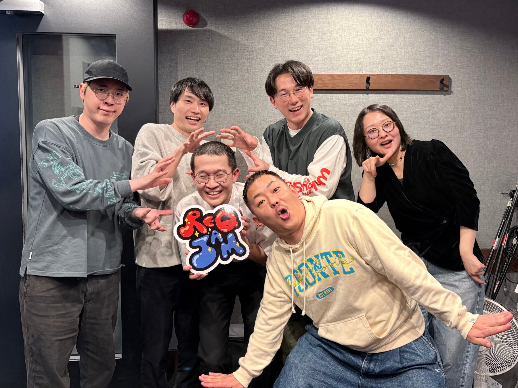 ガク（真空ジェシカ）・吉住の『REQ JAM』月曜 ラジオ大好き芸人、ザ・マミィ 林田がガクにラジオについて指導