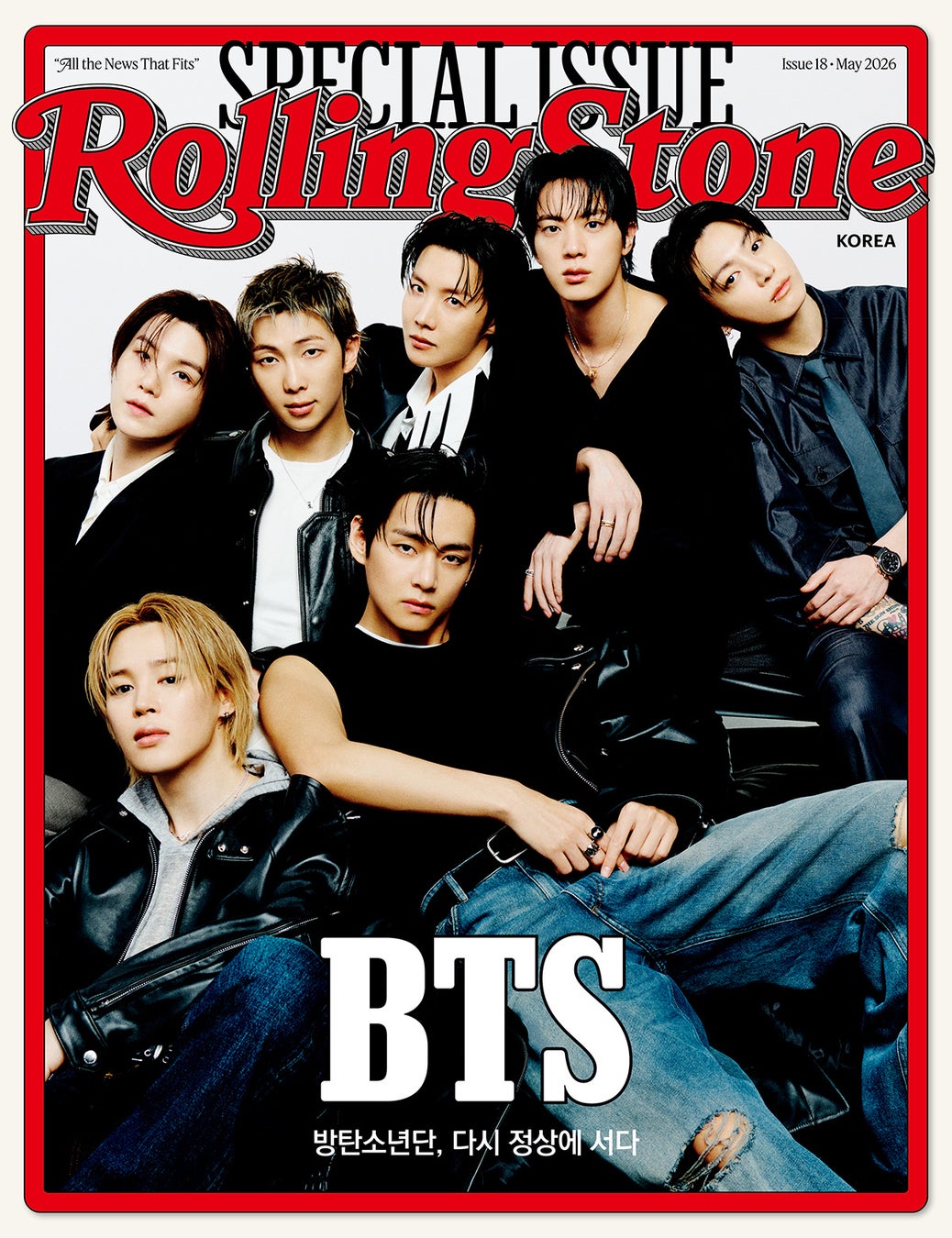 Rolling Stone Korea 2026年 BTS掲載号、SangsangJapan公式ショップにて日本国内予約販売決定！