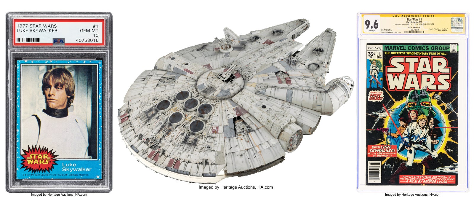 ヘリテージ・オークションズ「スター・ウォーズ・デー オークション」にて総額360万ドル超（約5.64億円）を記録　ルーク・スカイウォーカーのカードが史上最高額で牽引