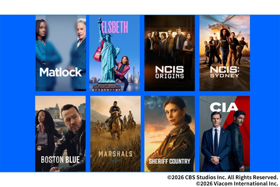 Paramount 最新ドラマシリーズ18 作品をWOWOW・J:COM の２社で日本最速・独占配信