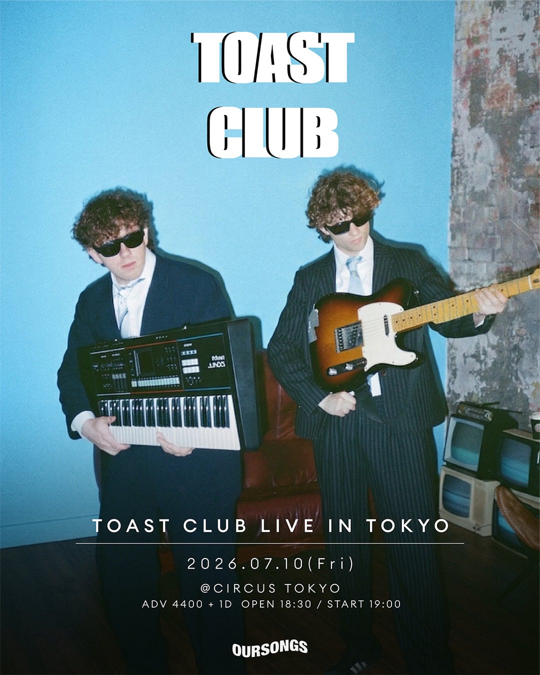 「Cafe Pacific」で日本中を魅了したロンドン発のジャズ・フュージョン新鋭 TOAST CLUB（トースト・クラブ）、初来日公演が決定！