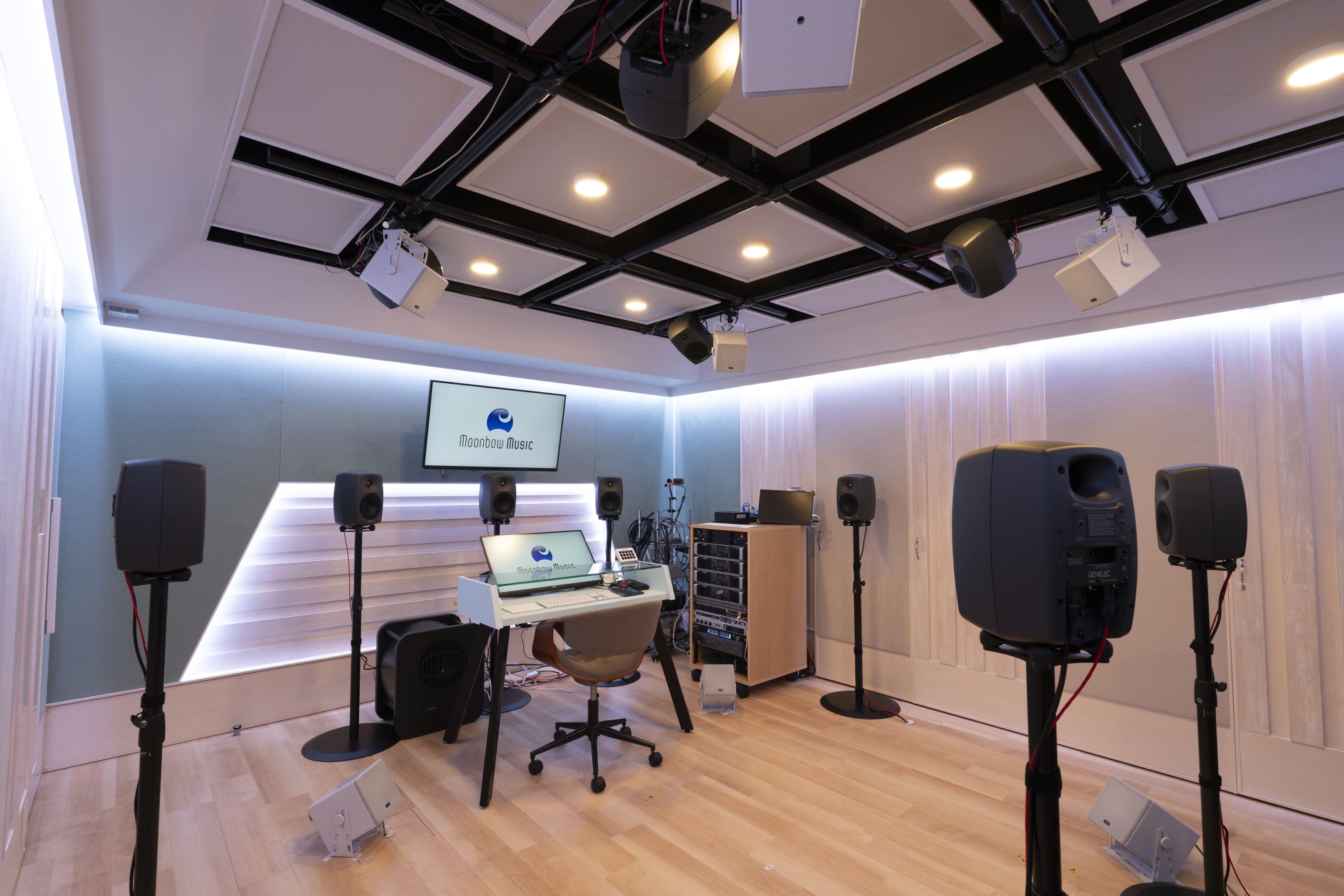 【改装OPEN】Dolby Atmosにも対応＆8ch キューブスピーカー常設！RECスタジオ『Moonbow Music Yokohama』リニューアル【エンジニア料金込み7,700円税込/1h】