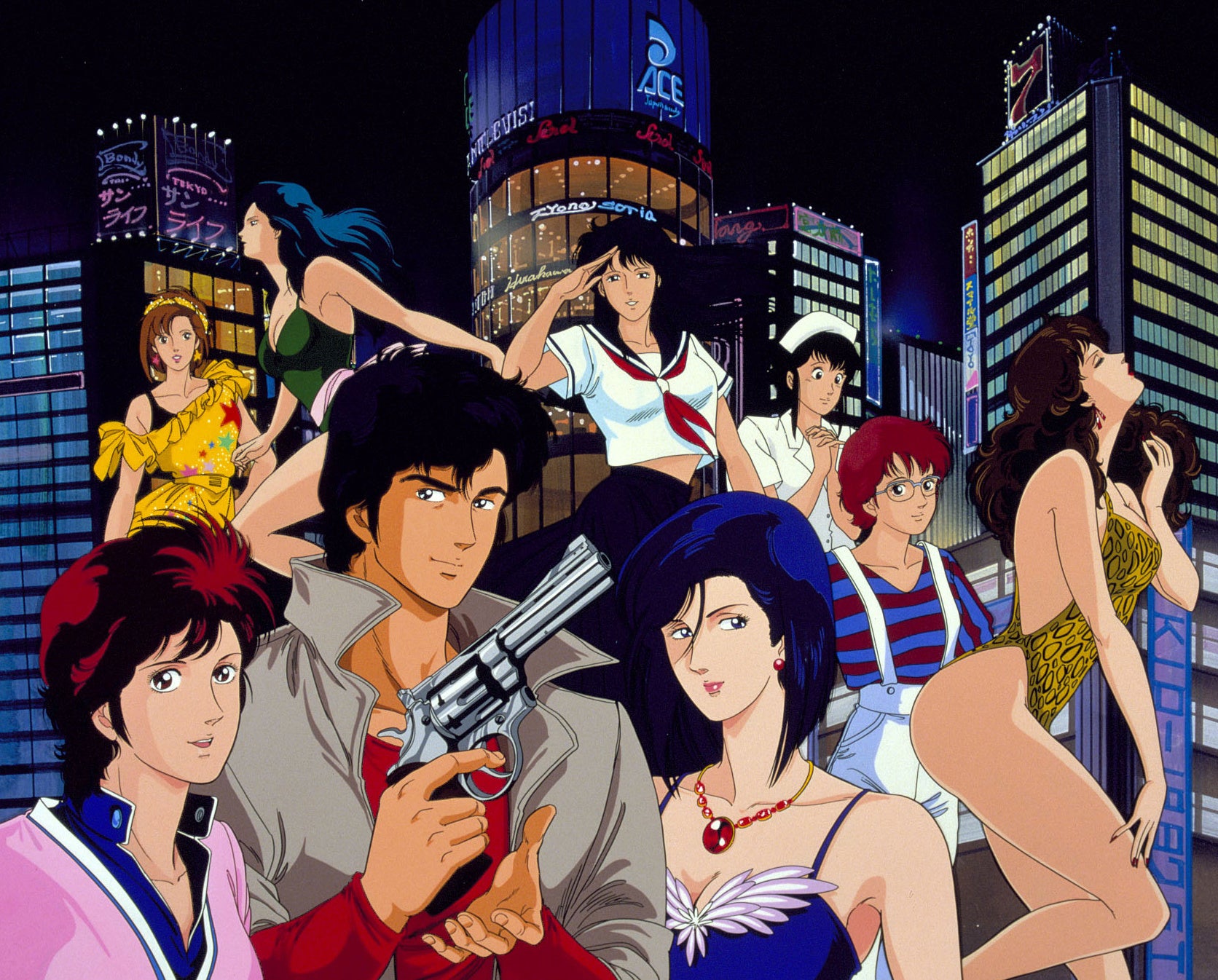 ＴＶアニメ「シティーハンター」、日テレプラスで2026年6月3日(水)から平日夜に２話連続放送！