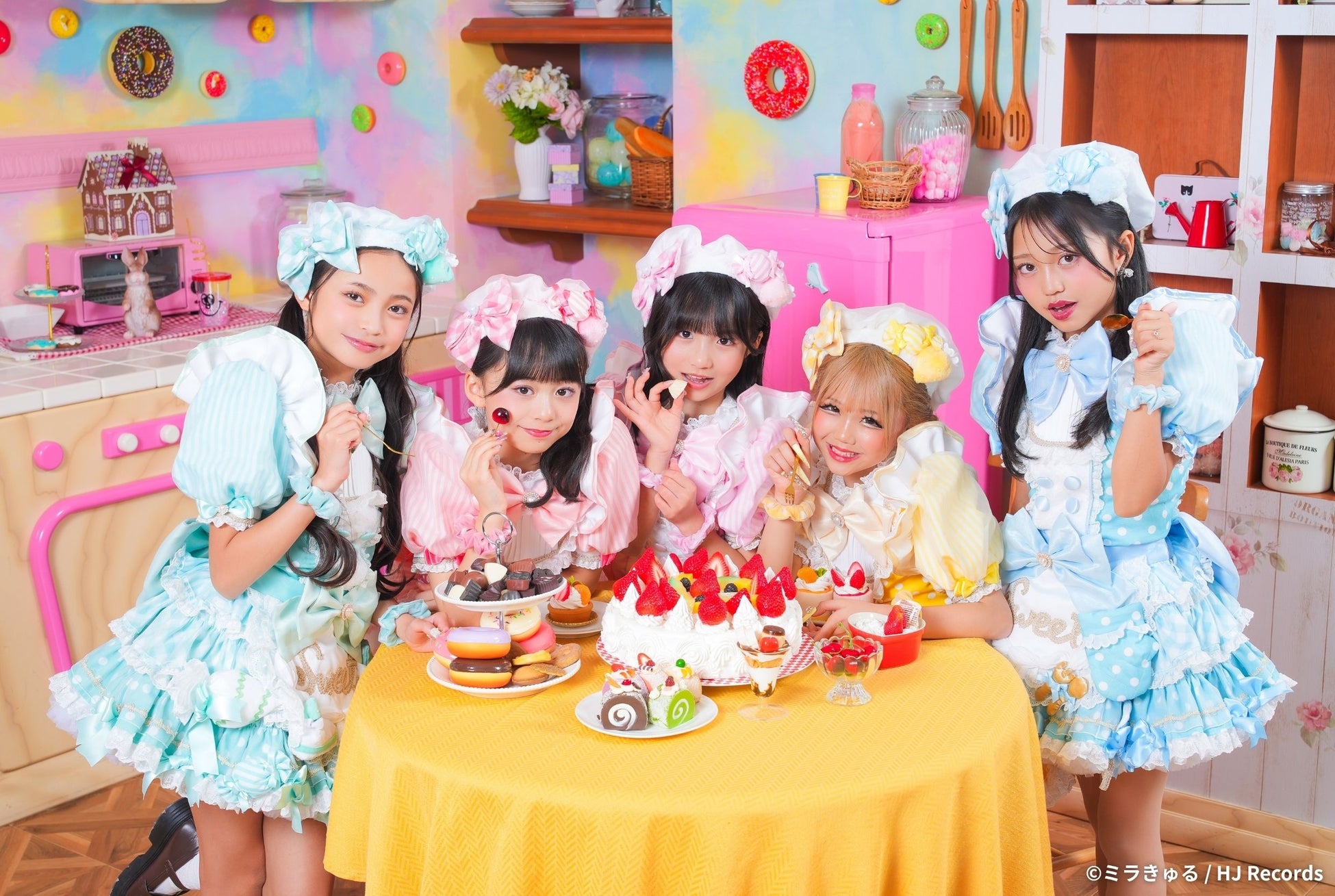 パティシエールアイドル「ミラきゅる」、デビュー曲「ぷってぃん」を配信リリース & ミュージックビデオも同日公開！