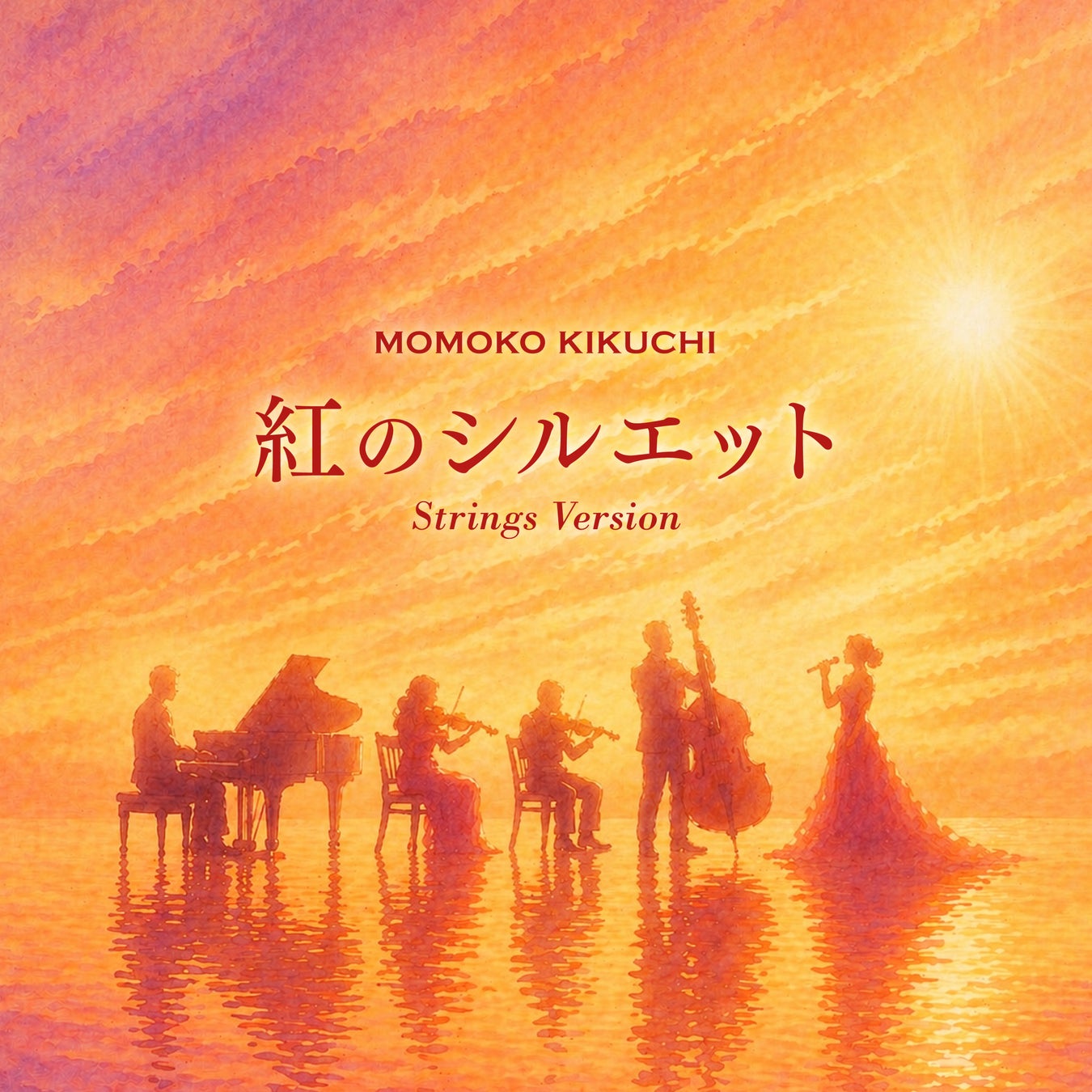 菊池桃子約2年ぶり新曲「紅のシルエット Strings Version」リリース発表！