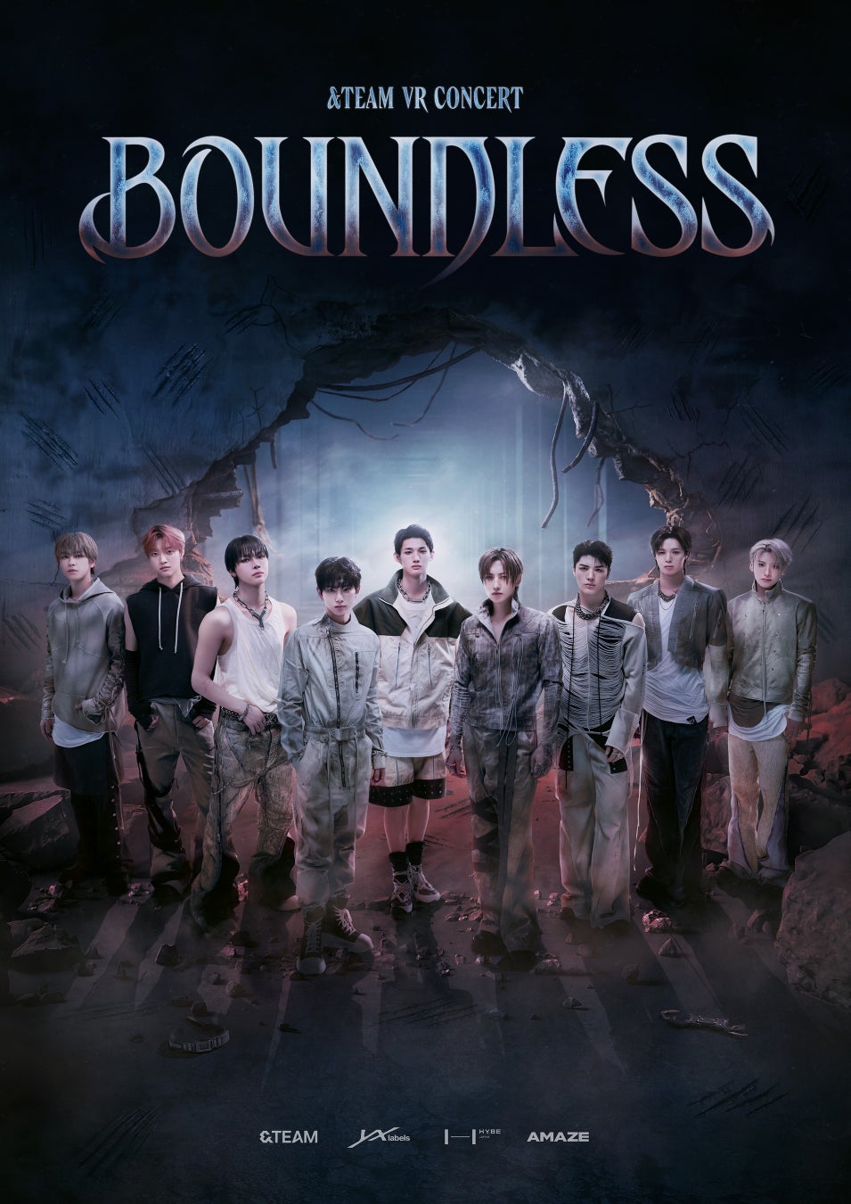 日本発グローバルグループ&TEAM、初のVRコンサート『&TEAM VR CONCERT BOUNDLESS』が6月26日(金)よりグローバル全15都市にて開催決定！
