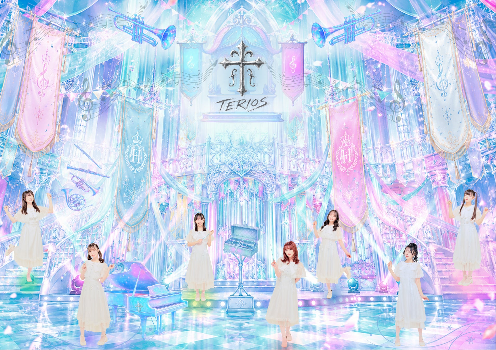 芹那プロデュース第２弾！新アイドルグループ『TERIOS（テリオス）』始動。