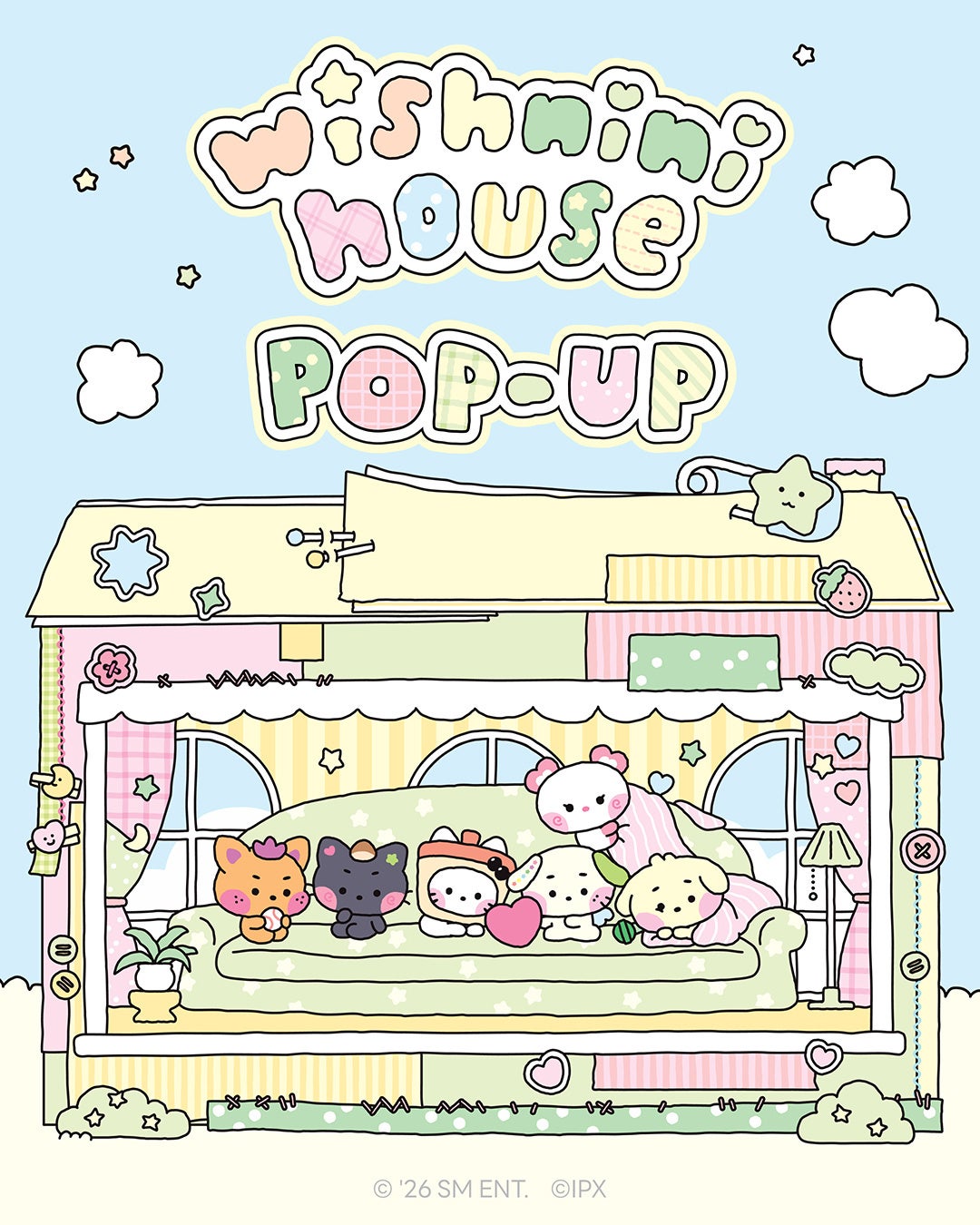 渋谷で「NCT WISH wishnini house POP-UP」を開催