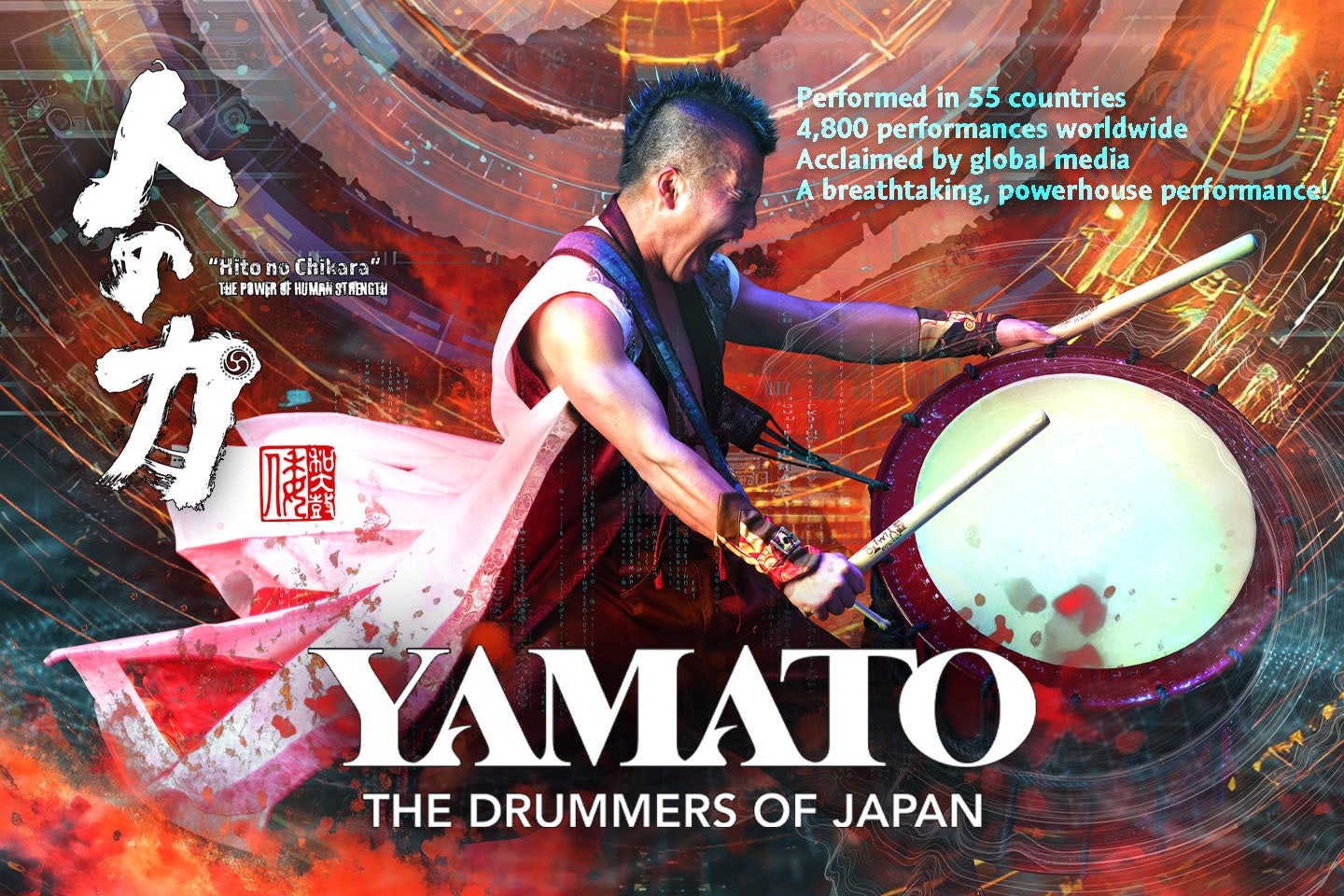 『倭-YAMATO日本ツアー2026』を2026年9月5日(土)、11日(金)～13日(日)に広島・京都で開催決定！「チケットペイ」にて申し込み受付中！