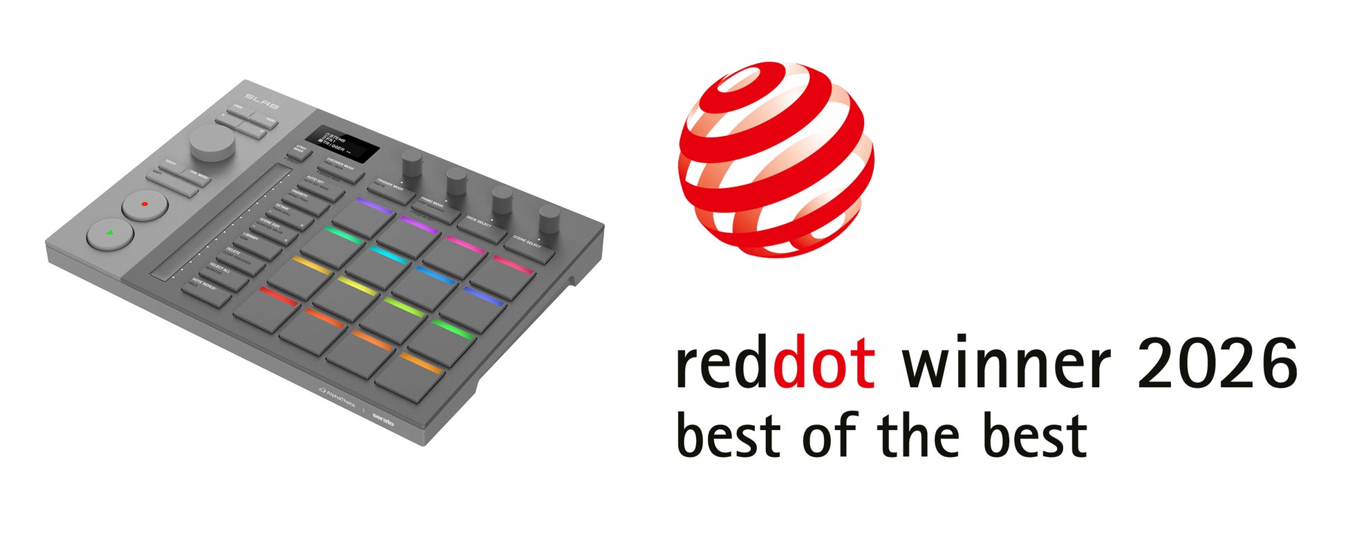 音楽制作コントローラー「SLAB」がRed Dot最高賞「Best of the Best」を受賞
