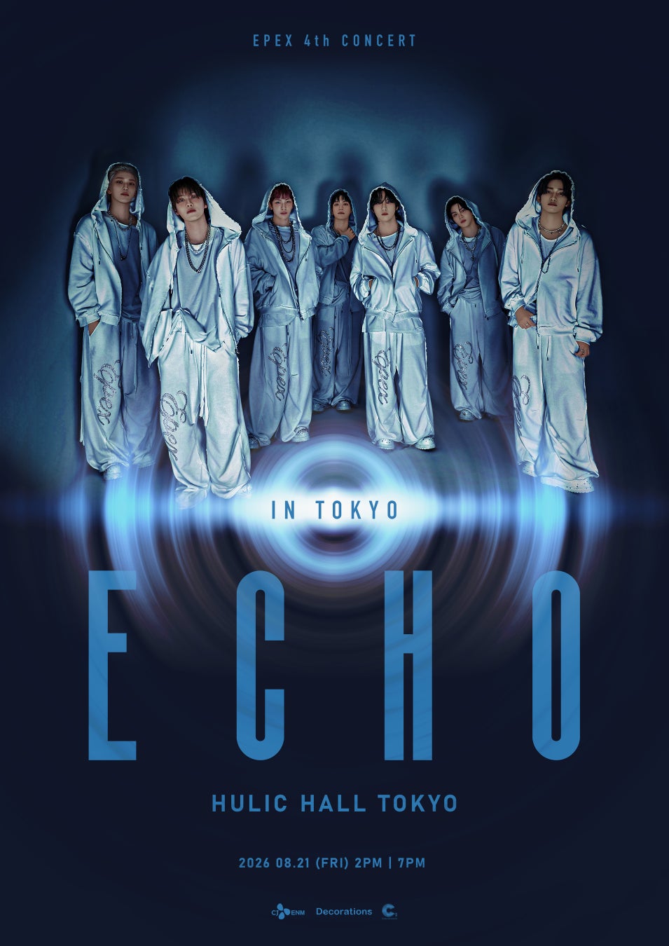 EPEX、ワールドツアー東京公演「EPEX 4th CONCERT ＜ECHO＞ in TOKYO」を8月に開催決定！最新アルバム『韶華: Epilogue』を携え、ヒューリックホール東京で昼夜2公演
