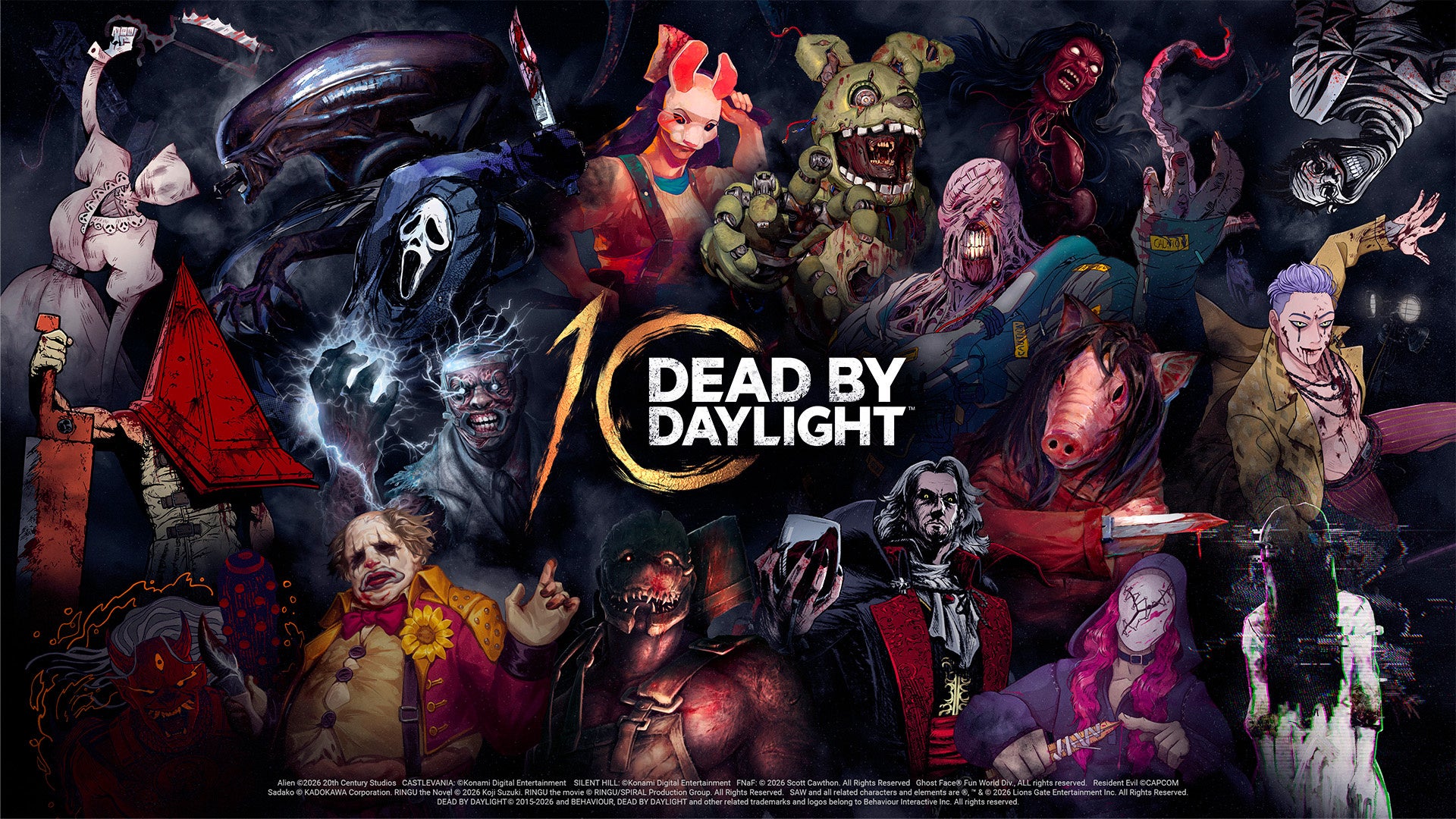 『Dead by Daylight』はついに10周年！カナダで開催された記念イベントにて、新チャプターや豪華ゲスト、驚き満載の新展開を大発表