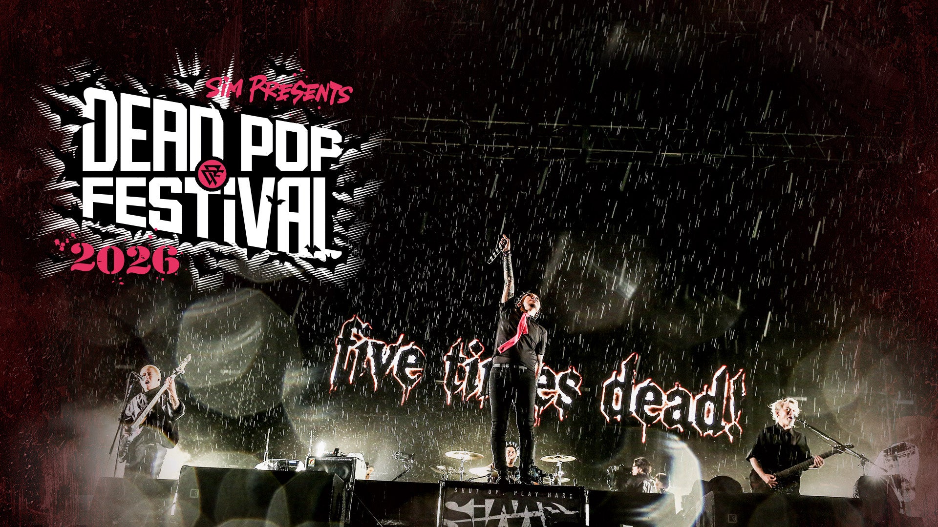 『DEAD POP FESTiVAL 2026』を振り返る特別番組『SiM presents DEAD POP FESTiVAL 2026』を6月28日（日）19時より「ABEMA」にて生放送決定