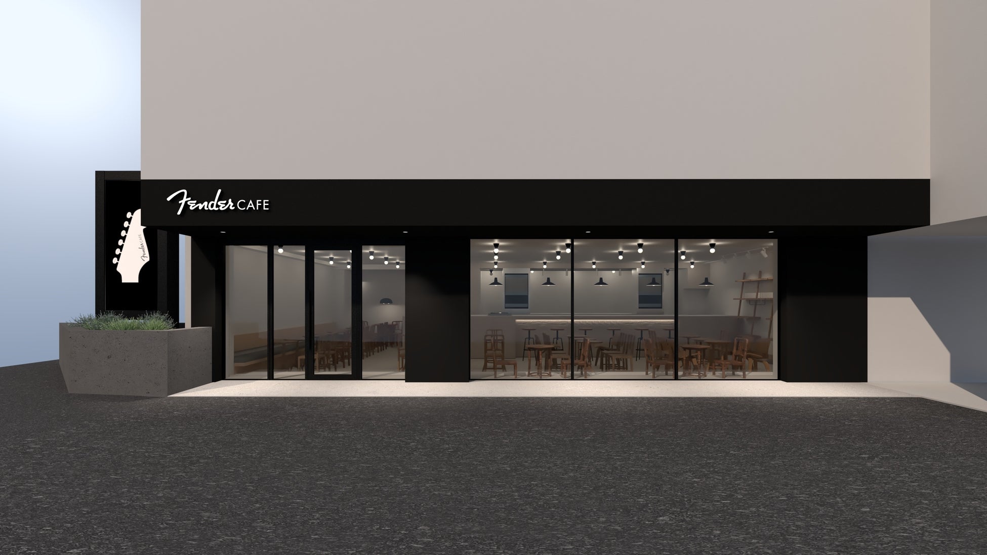 「Fender Cafe」2号店が音楽の街・下北沢に誕生2026年7月3日（金）オープン