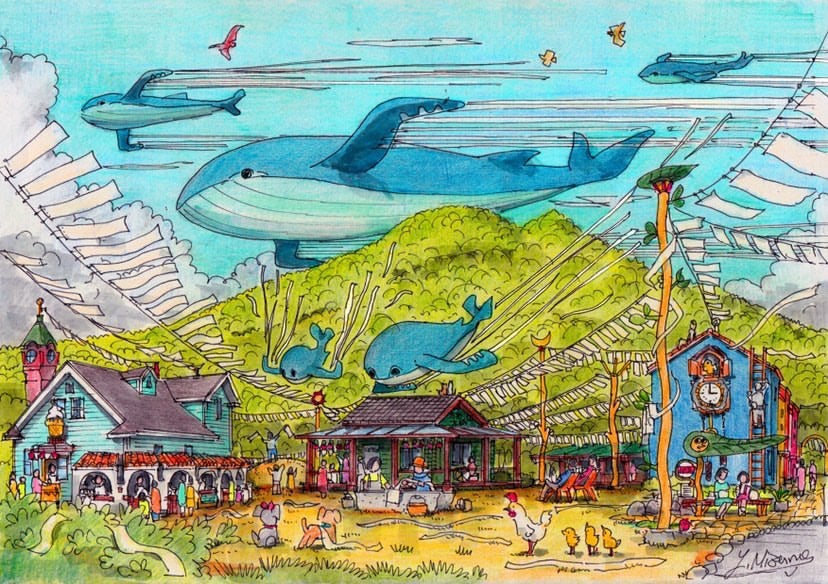 今年も開催！選ばれたクジラデザインをみんなでペイント『クジラ・ダ・アンヌアーレ』作品募集─9/19～ ザッパ村でイベント開催