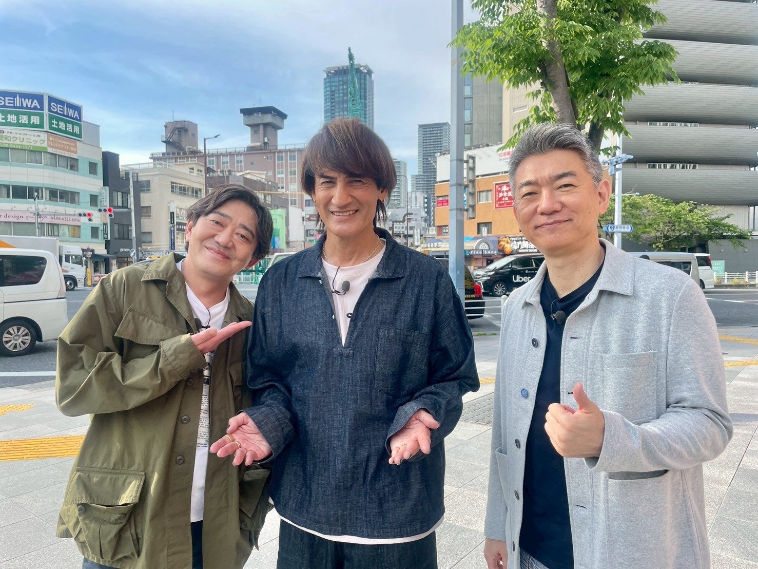サッカー元日本代表GK本並健治と大阪・福島の“痺れる”最新スポットをおっさんぽ！進化するクレーンゲーム＆絶品の中華に大興奮！天然の妻・丸山桂里奈の“対処法”とは？