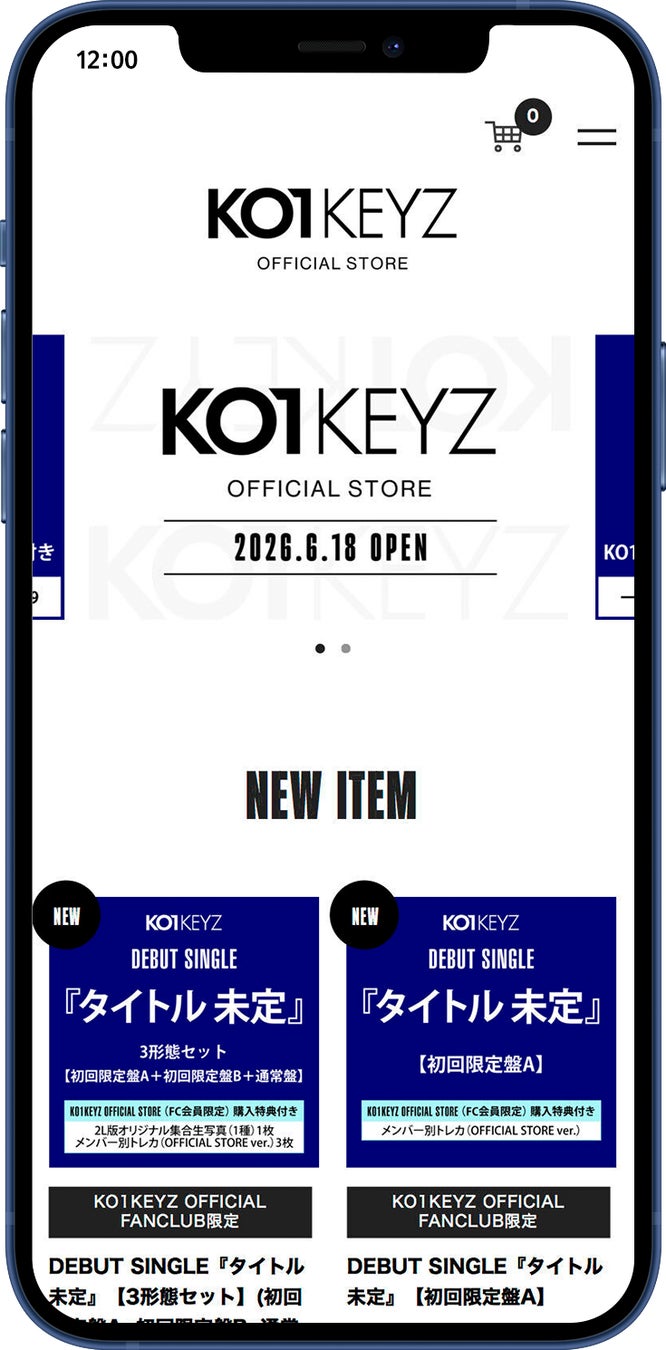 PRODUCE 101 JAPAN 新世界で誕生したグループ「KO1KEYZ」FANCLUB限定特典付きでDEBUT SINGLE予約受付開始！