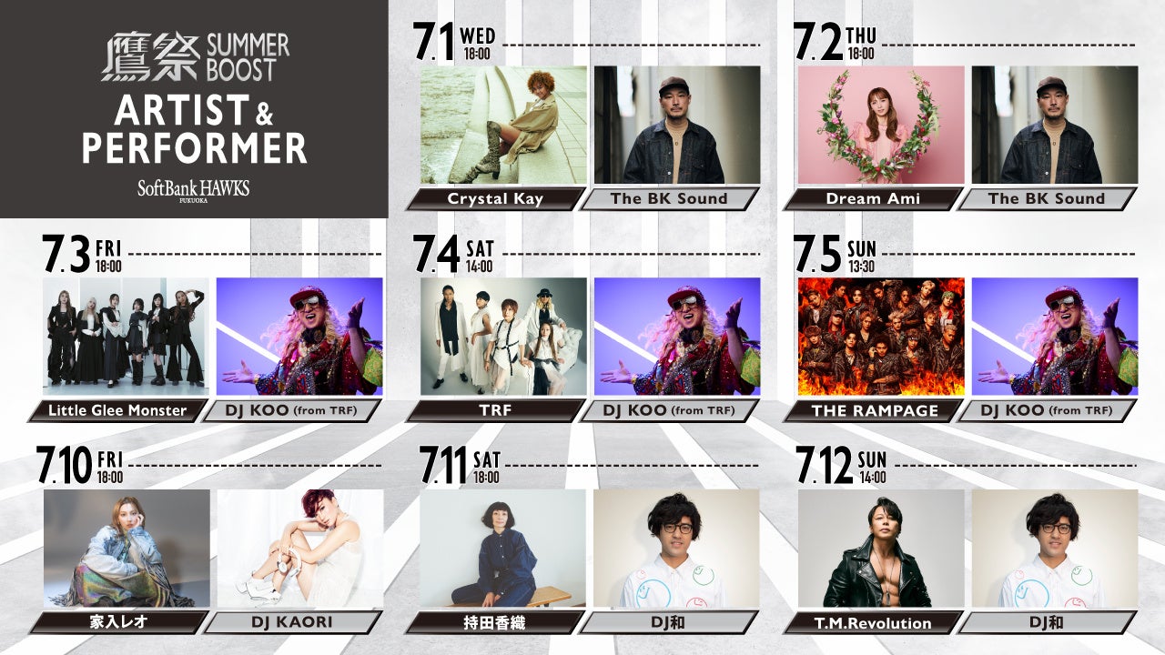 「鷹祭 SUMMER BOOST 2026」 最終ゲスト発表