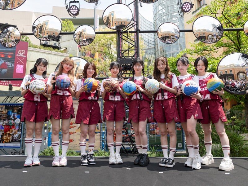 6/19「川崎ブレイブサンダース × AKB48 ウォールアートプロジェクト」特別イベントを行いました