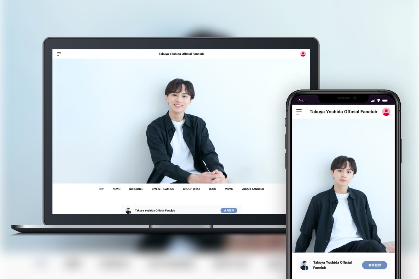 「Bitfan」にて、俳優・吉田拓也のオフィシャルファンクラブをオープン！