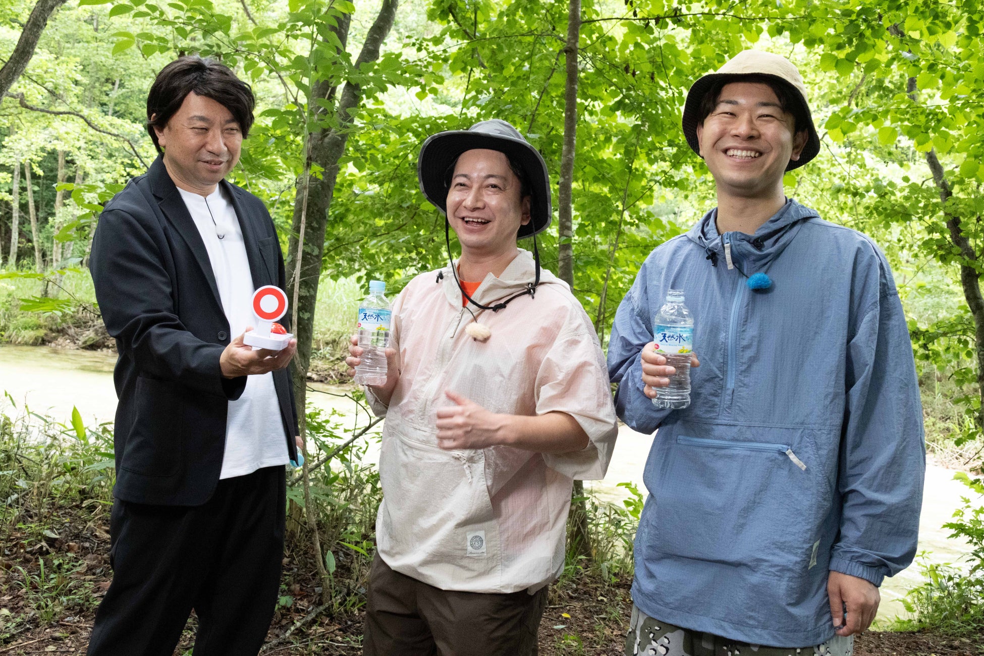 レイザーラモンRGがダンビラムーチョと「サントリー 天然水の森」の秘密に迫る！『SUNTORYプレゼンツ レイザーラモンRGの森のあるあるツアー』7月19日（日）18:00放送