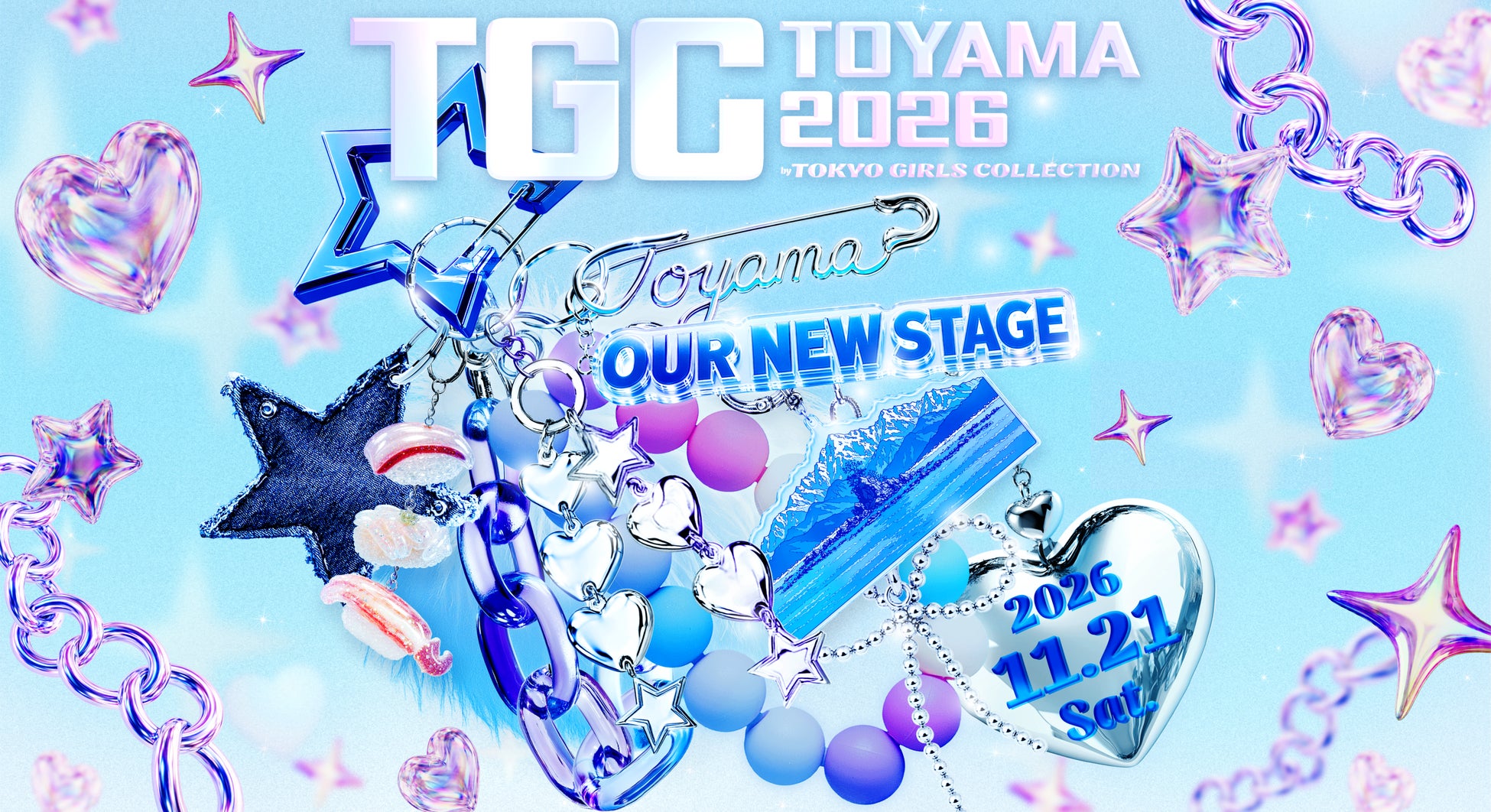 【TGC 富山 2026】記者発表会に、国民的カリスマタレントゆうちゃみが登壇！TGC 富山 2026 〜 2026年11月21日（土）にYKK AP ARENAにて開催決定！
