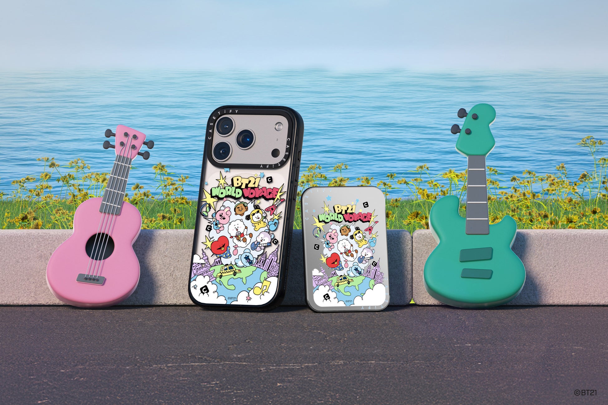 【CASETiFY】BT21と一緒にMusic Campの旅へ！CASETiFYが「BT21」コラボレーションコレクションを発売