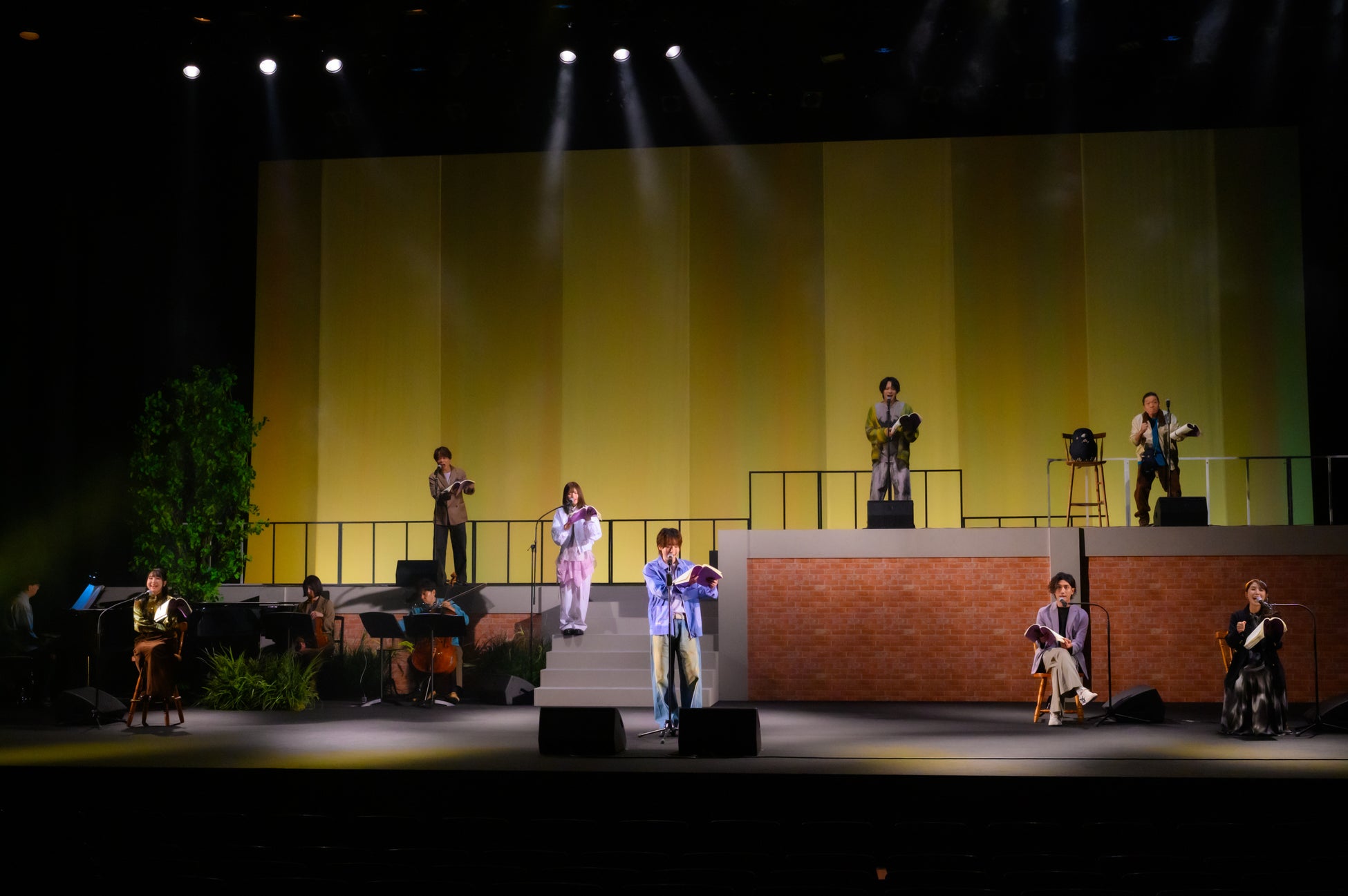 映像演出×生演奏×朗読が織りなす新たなエンターテインメントREADING WORLD×VISIONARY READING朗読劇『紫苑のもみじ』本日開幕！公開ゲネプロ・囲み取材レポート到着