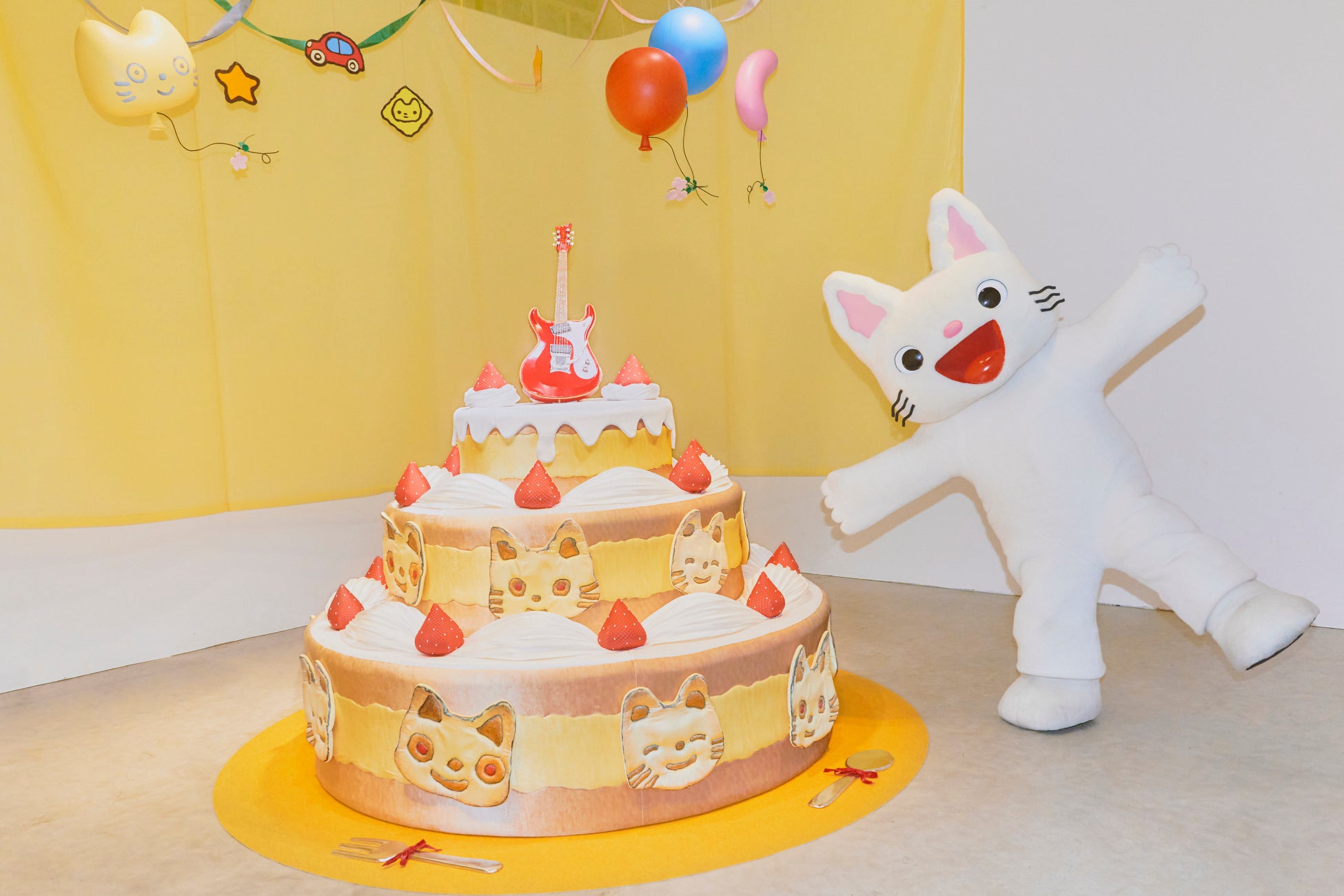 ノンタンの50周年をみんなで祝い、絵本の世界を体感しよう！「誕生50周年記念 ノンタン ずっとともだち!!!」展