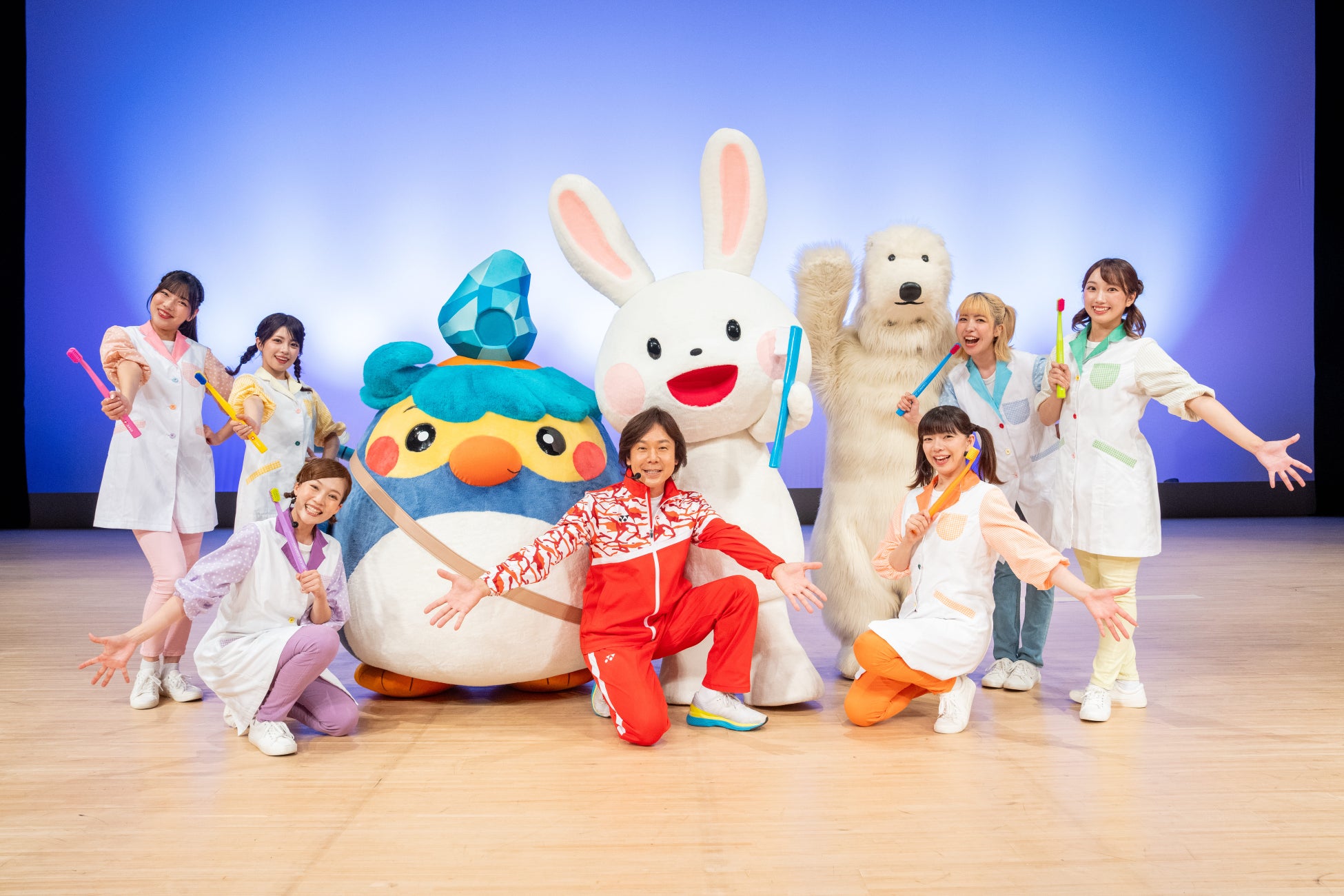いよいよ夏休み開幕！この夏、笑顔で「歯みがき習慣」を。「はみがきうさぎとロクローのカムカムキッズフェスタ」生活リズムが崩れやすい夏休みこそ「歯を大切」に！