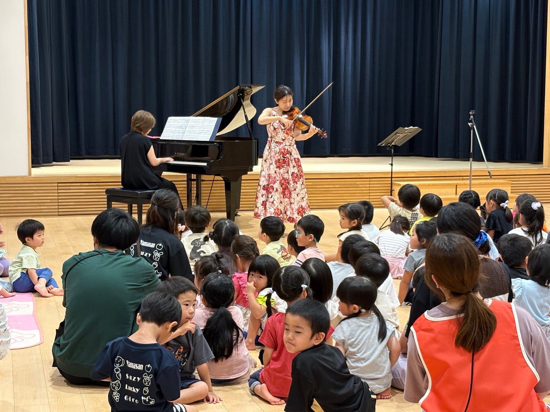 札幌の子どもたちがプロの生演奏を体感　～「100万人のクラシックライブ」を北海道・学校法人やすらぎ学園で開催～