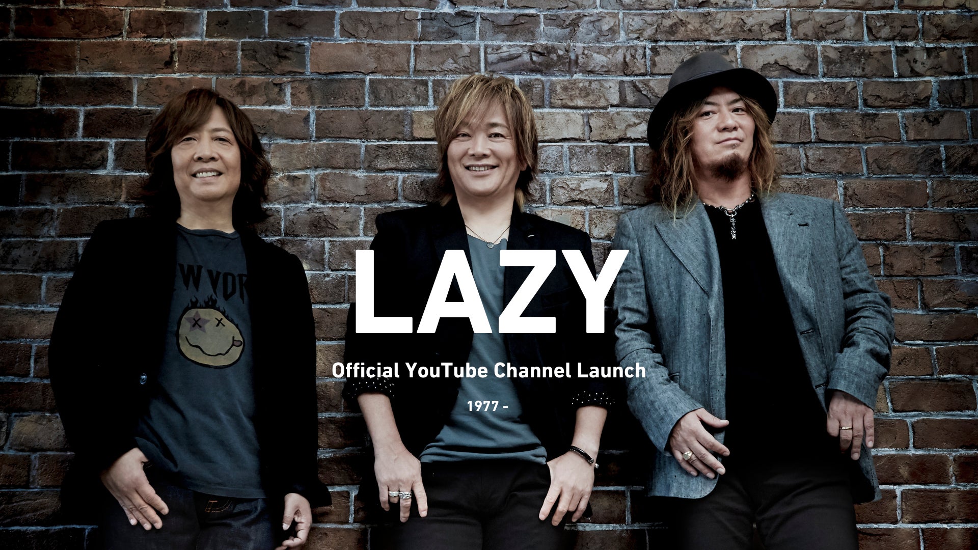 LAZY（レイジー）、結成49周年に公式YouTubeチャンネル開設！再結成後の音源・映像を中心に、50周年へ向けた歩みを始める。