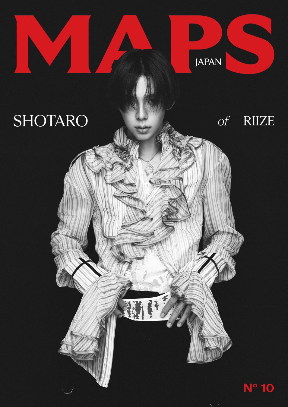 RIIZE SHOTARO「MAPS JAPAN」最新号で2種類の表紙を公開