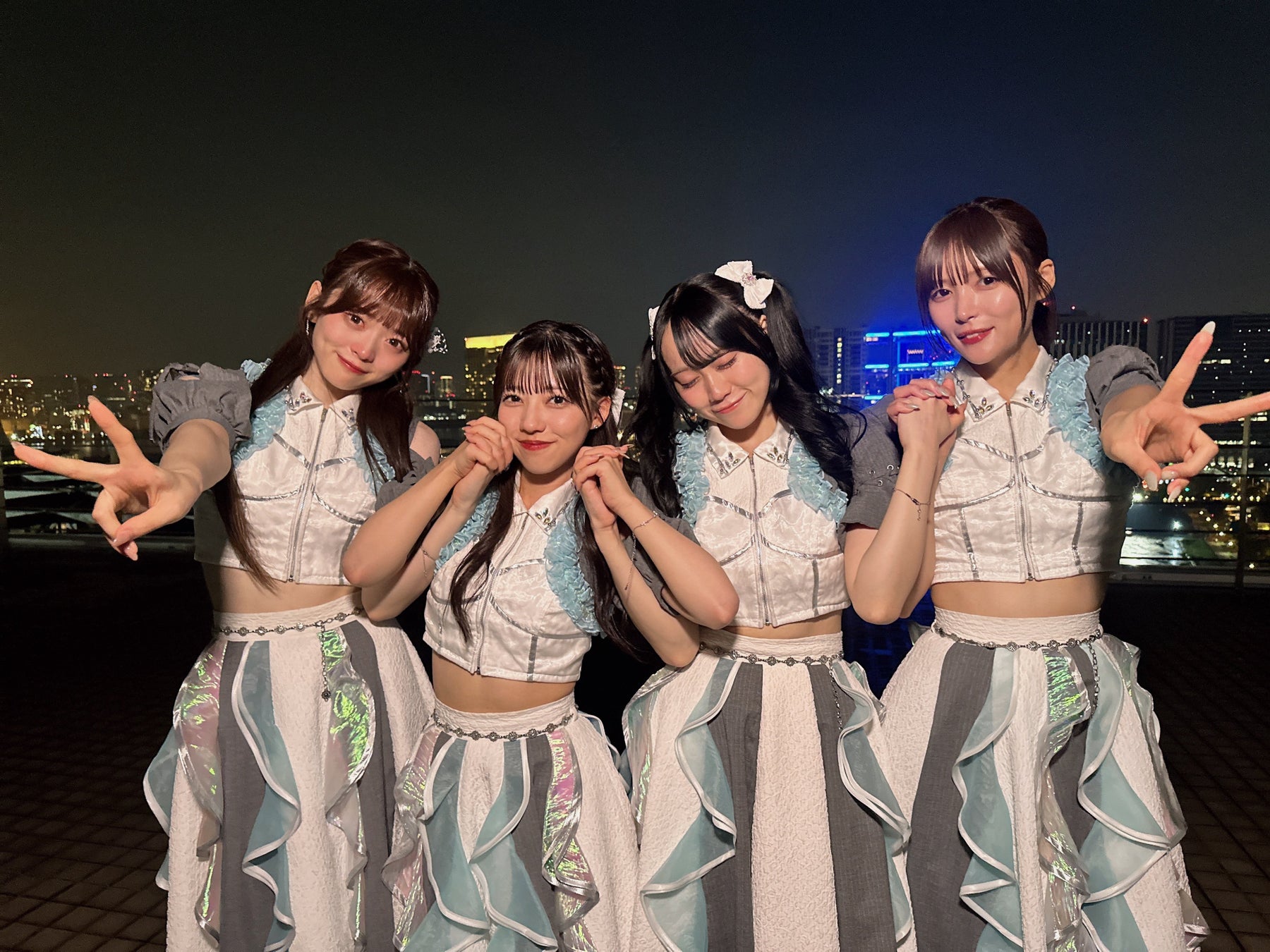 衛星とカラテア、『TOKYO IDOL FESTIVAL 2026』SKY STAGEのトリが荒天で中止 “4人体制最後のTIF”を諦めきれず、急遽EBiS303で振替ライブを実施