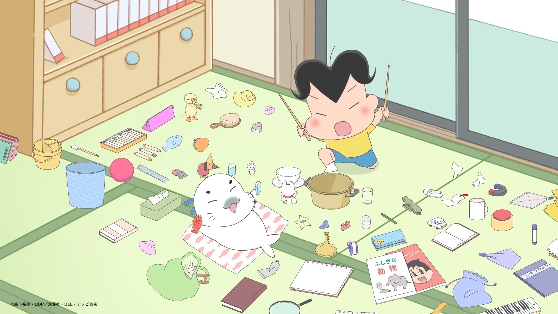 DLEがアニメーション制作を担当するTVアニメ『小3アシベ QQゴマちゃん』の特別番組 夏休みQQセレクション8月8日（土）9時30分よりテレ東系6局ネットにて放送決定！
