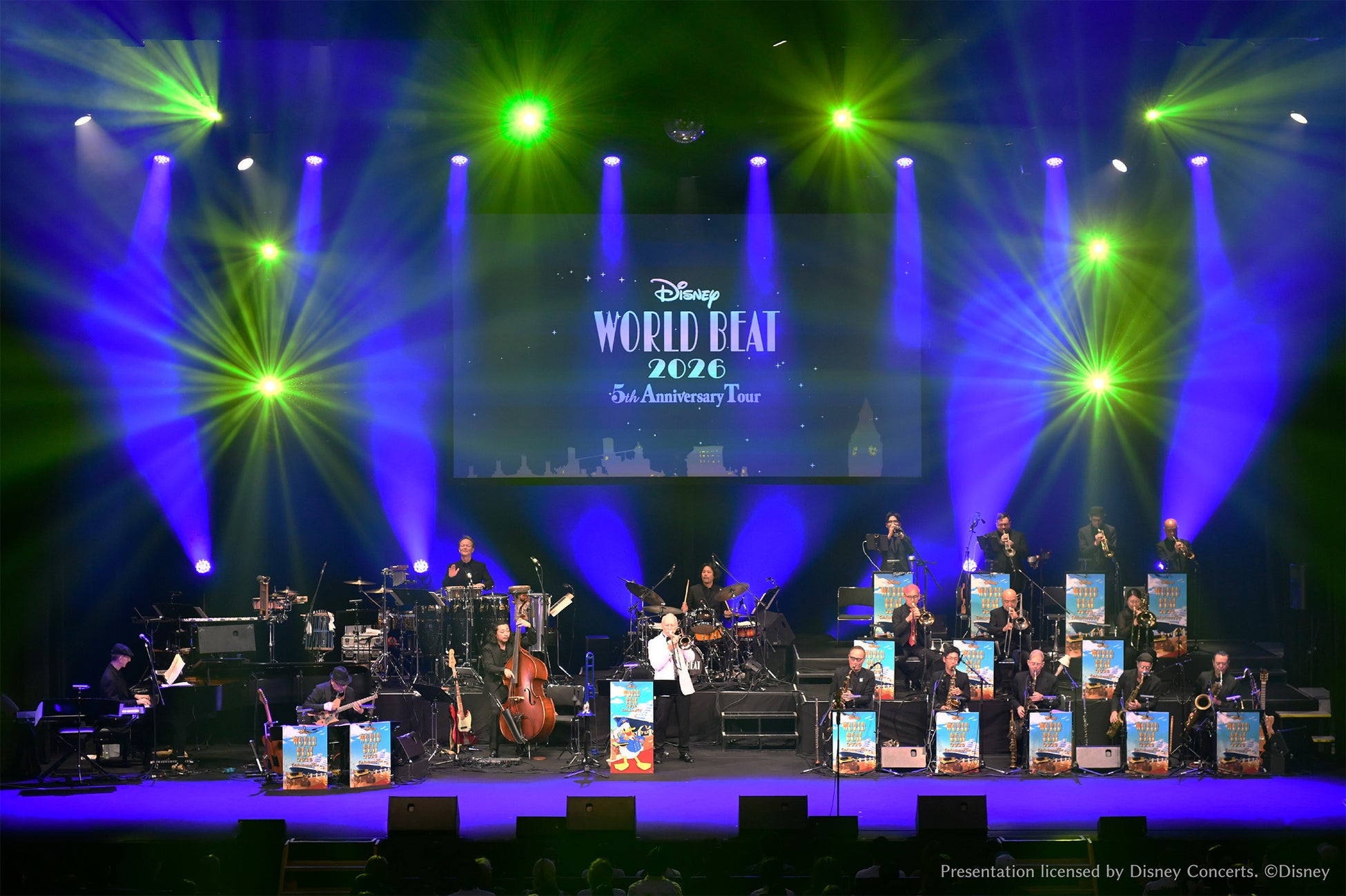 心躍るディズニー音楽とビッグバンドの旅。「ディズニー・ワールド・ビート2026：5th Anniversary Tour」全国ツアー開幕！