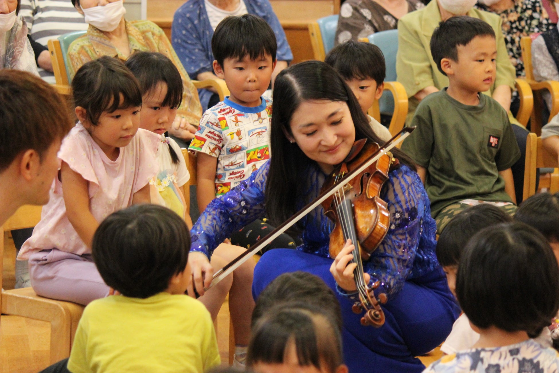 子どもたちと地域の笑顔をつなぐ”本物の音楽体験”　～「100万人のクラシックライブ」を群馬県・赤城育心こども園で開催～