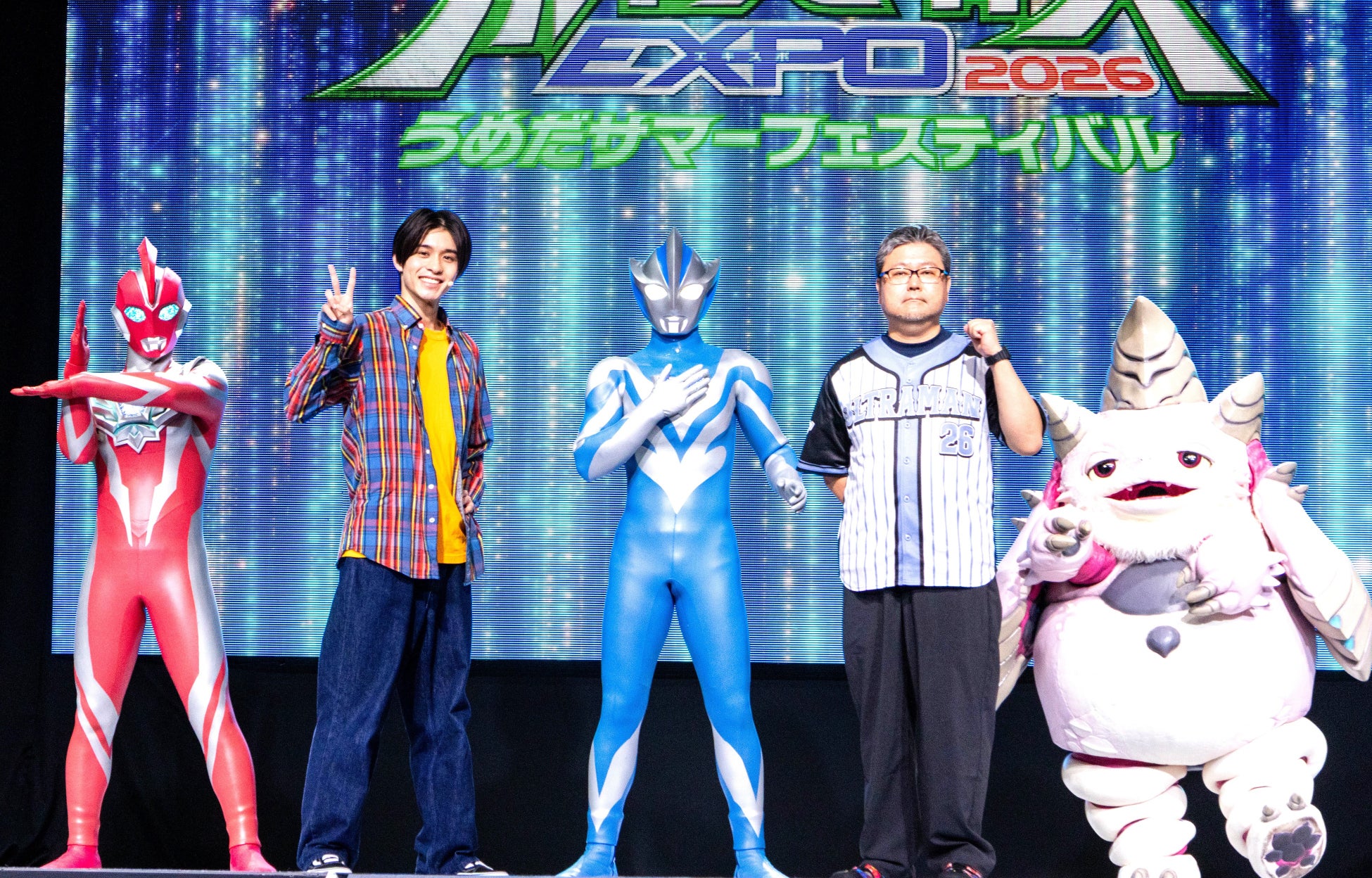 【土曜日あさ9時から放送中】『ウルトラマンテオ』主人公・光石イブキを演じる岩崎碧と辻本貴則監督が『ウルサマ2026』大阪公演に登壇！”本当は戦いたくない”優しいヒーローの魅力を語る