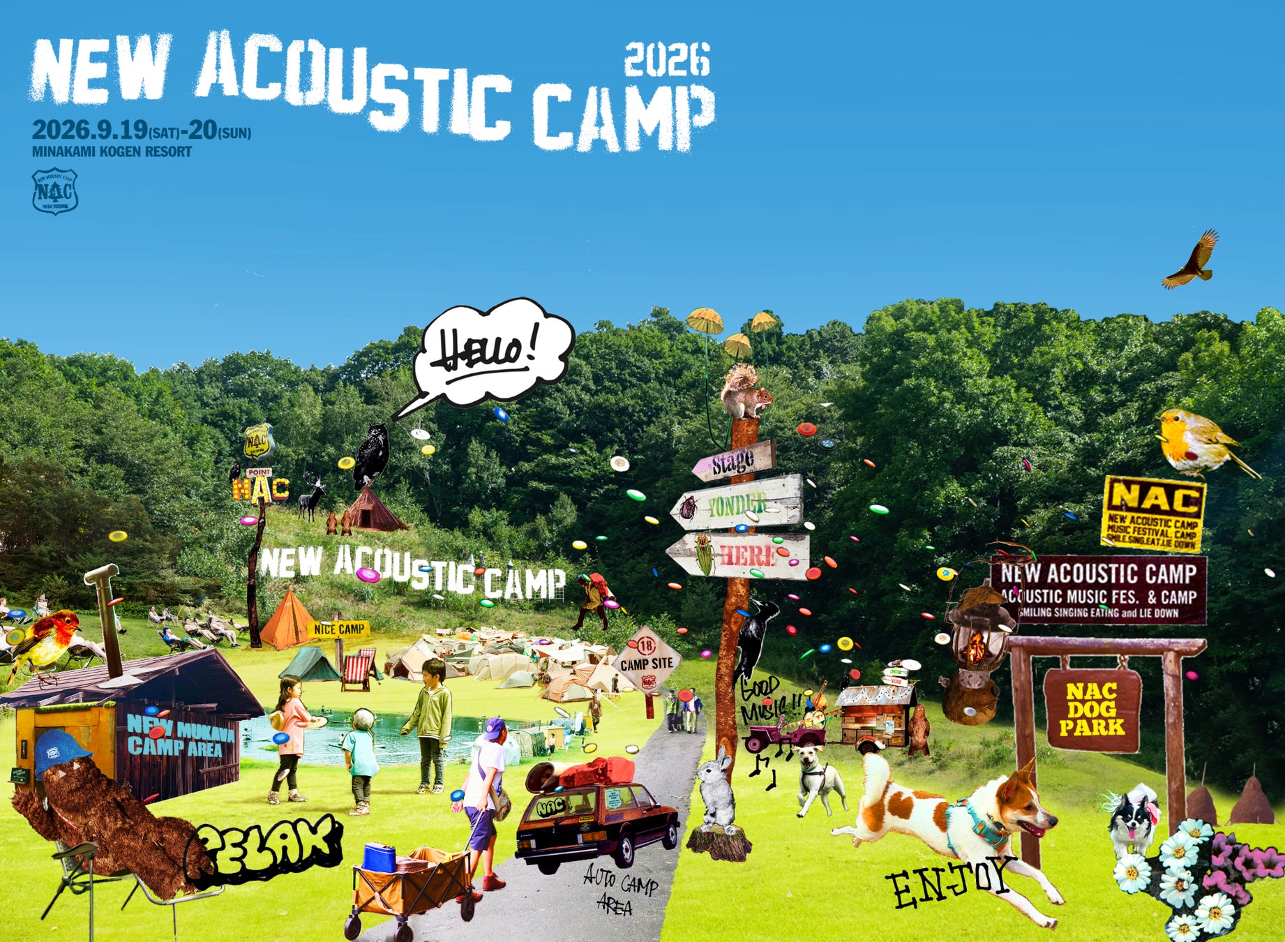 「New Acoustic Camp 2026」に映像配信サービス「Lemino」が協賛を実施！イベントご招待特典やLemino独占コンテンツの配信が決定！