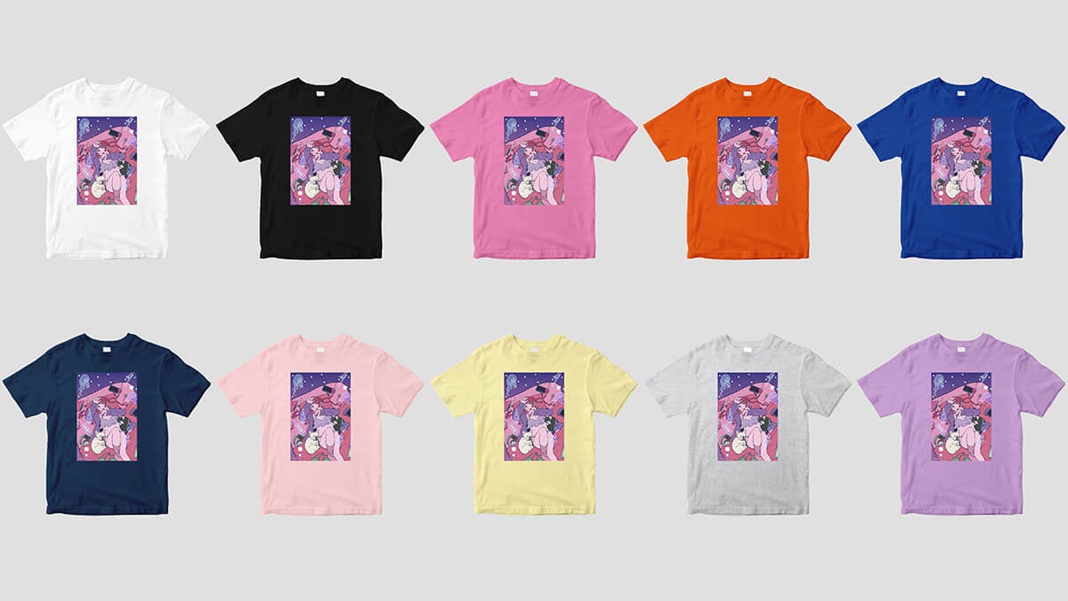 pTa.shopにワニブックスから「３時のヒロイン・ゆめっち」の新作Tシャツが登場！ 著書『エロ怖い話』の装画イラストをあしらったファン必携アイテムを発売開始
