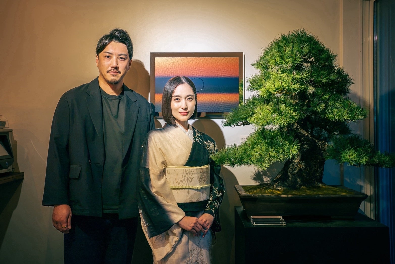 女優 小澤真利奈氏が、盆栽ブランド「JUME BONSAI」公式アンバサダーに就任
