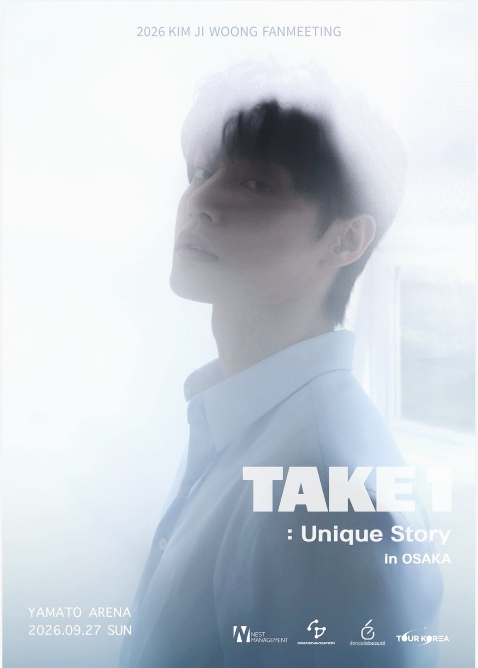 『2026 KIM JI WOONG FANMEETING ‘TAKE1: Unique Story in OSAKA’』公演決定‼️